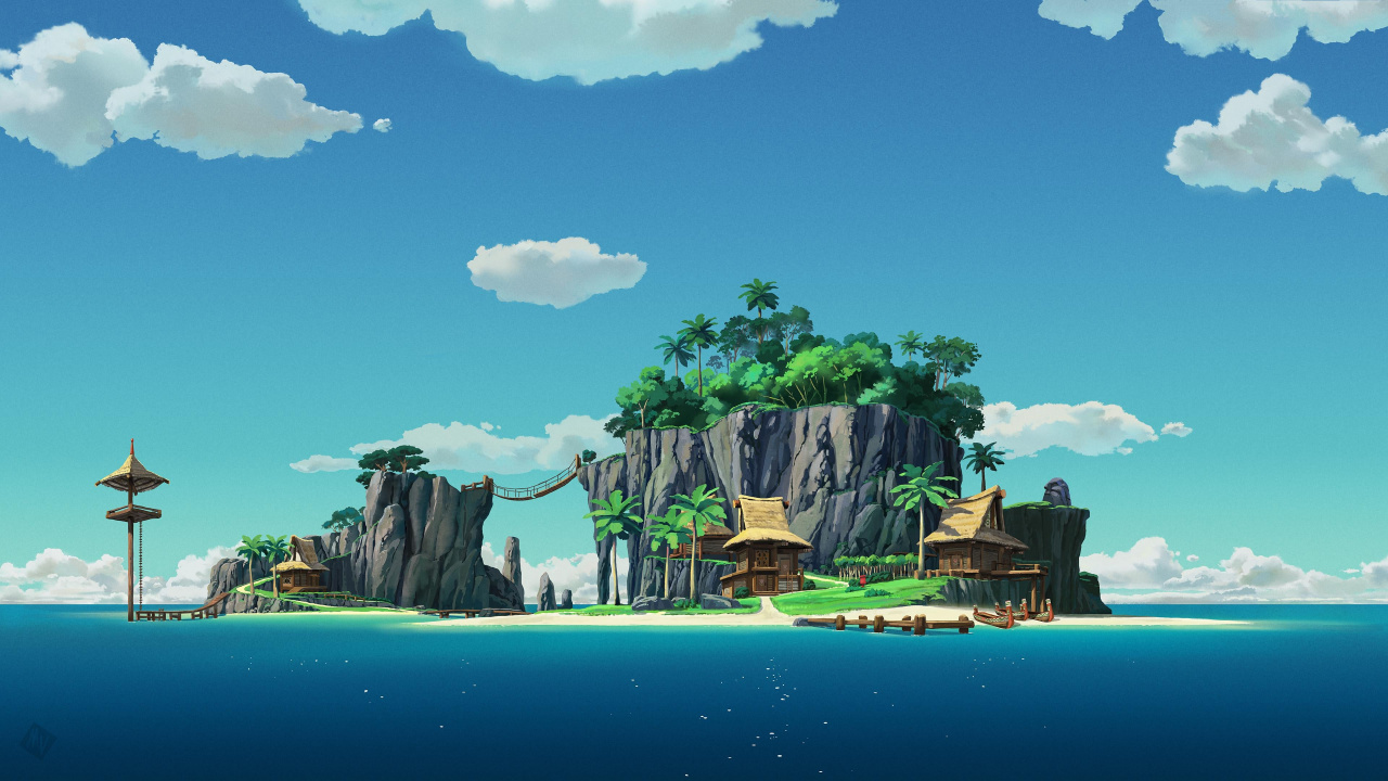 Zelda Dynamic, The Legend of Zelda The Wind Waker, The Legend of Zelda, Cloud, Water. Wallpaper in 1280x720 Resolution
