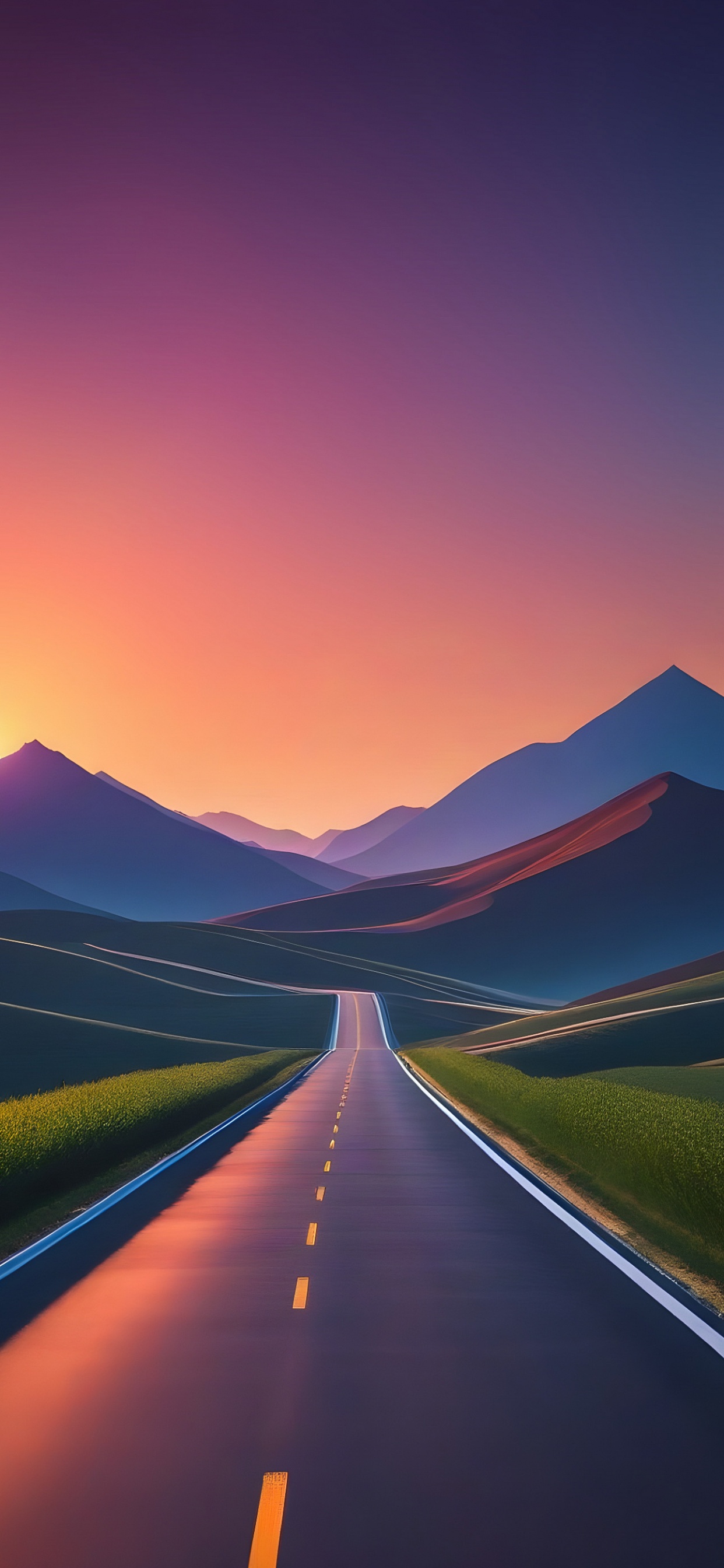 Äpfeln, Ökoregion, Naturlandschaft, Fahrbahn, Natürlichen Umgebung. Wallpaper in 1242x2688 Resolution