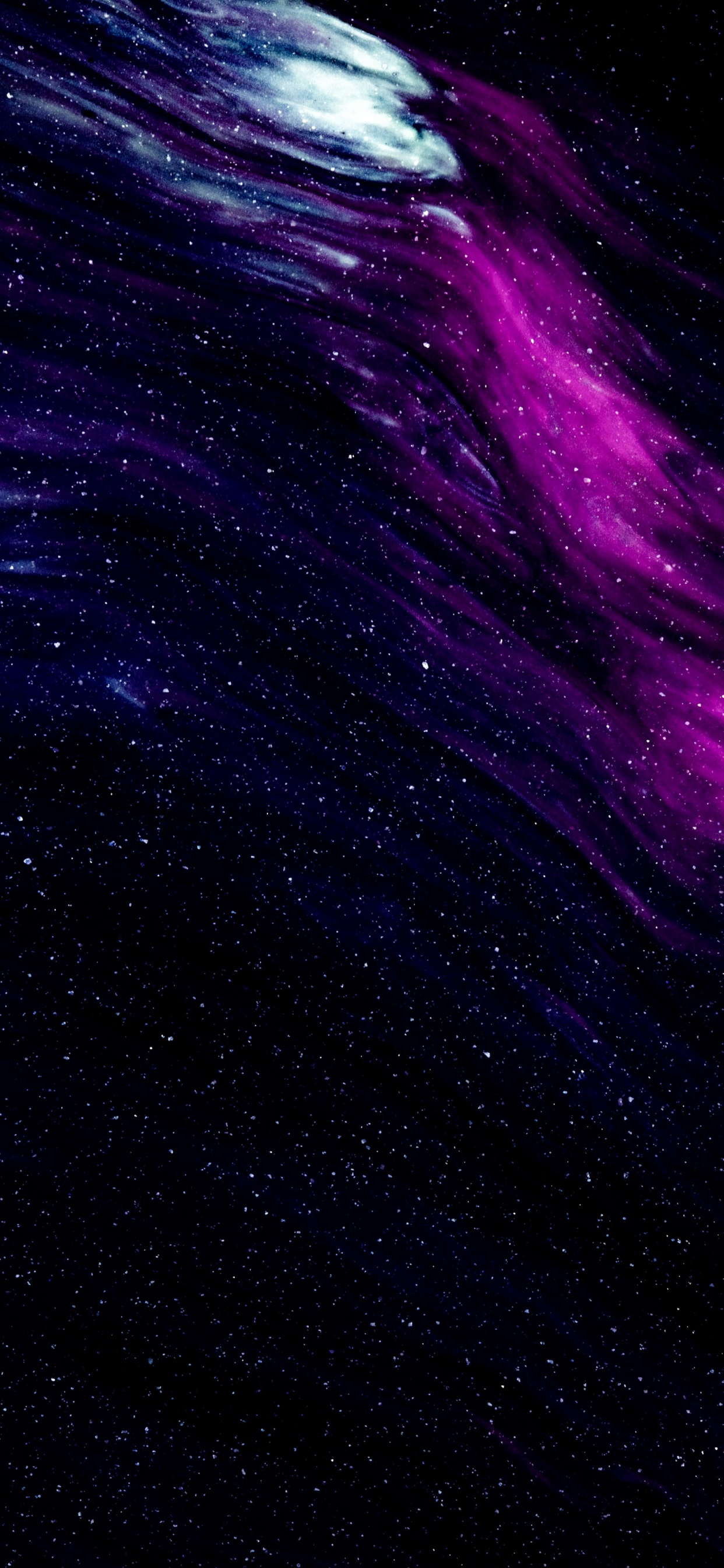 Atmosphäre, Stern, Raum, Wasser, Purpur. Wallpaper in 1242x2688 Resolution