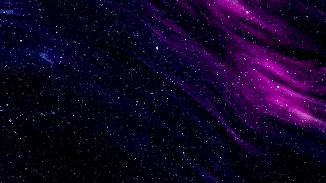 Atmosphäre, Stern, Raum, Wasser, Purpur. Wallpaper in 1280x720 Resolution