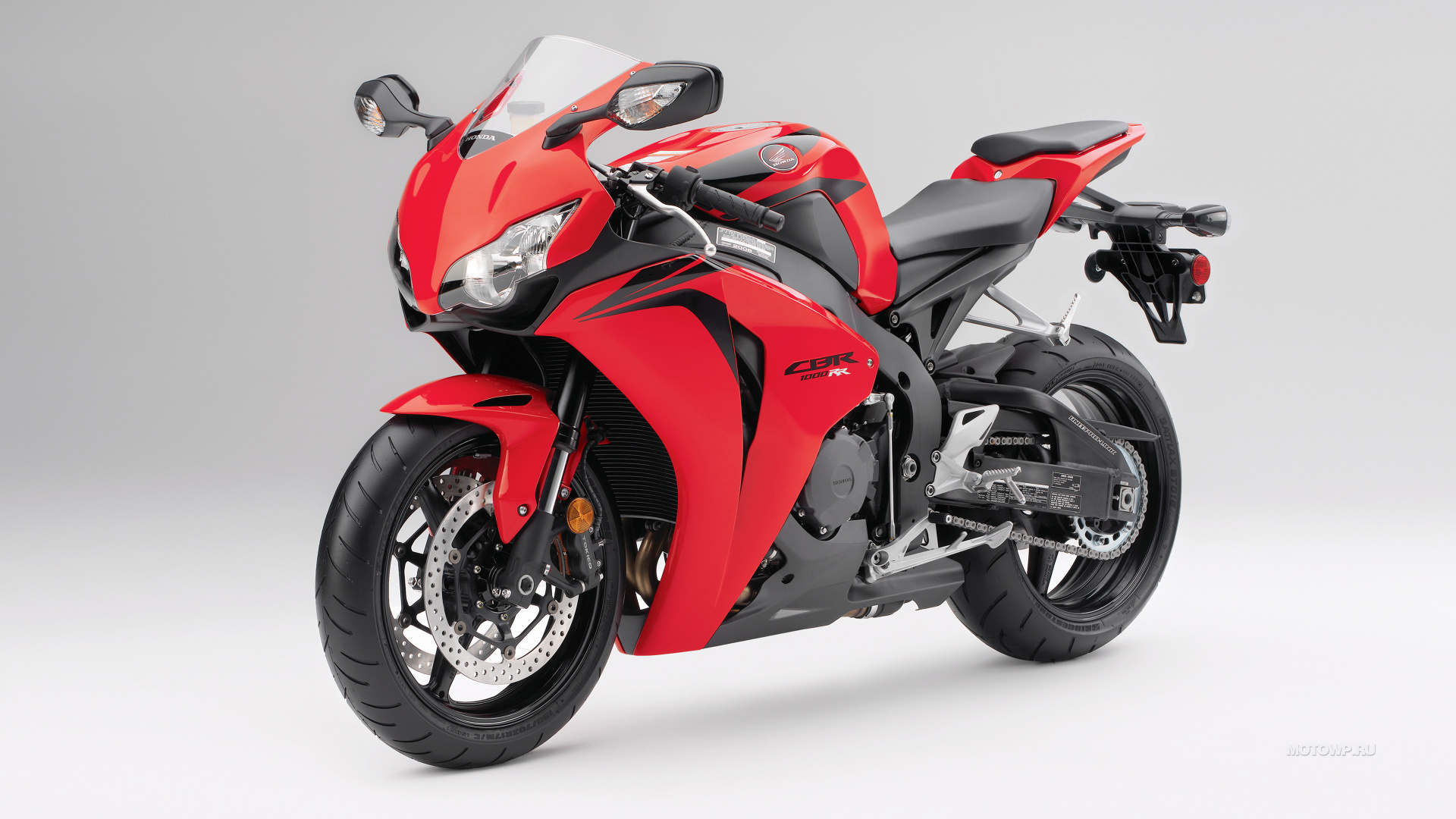 Red and Black Sports Bike. Wallpaper in 1920x1080 Resolution