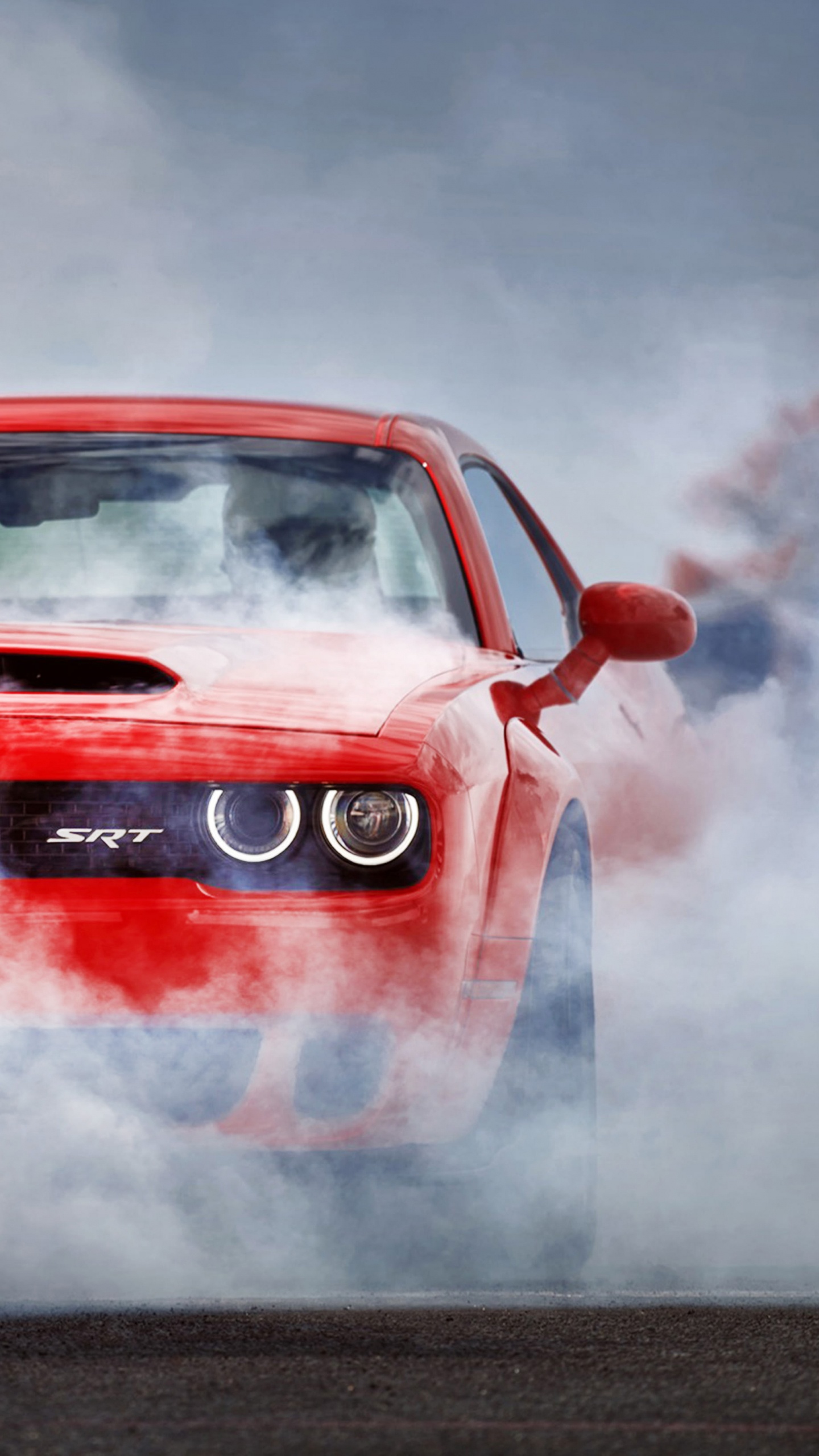 Red and White Chevrolet Camaro. Wallpaper in 1440x2560 Resolution