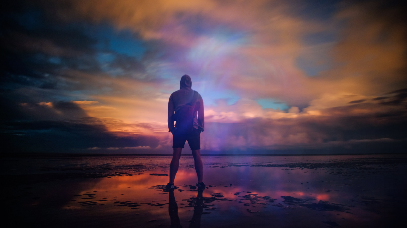 Wut, Stehend, Meer, Gesundheit, Rolle. Wallpaper in 1366x768 Resolution