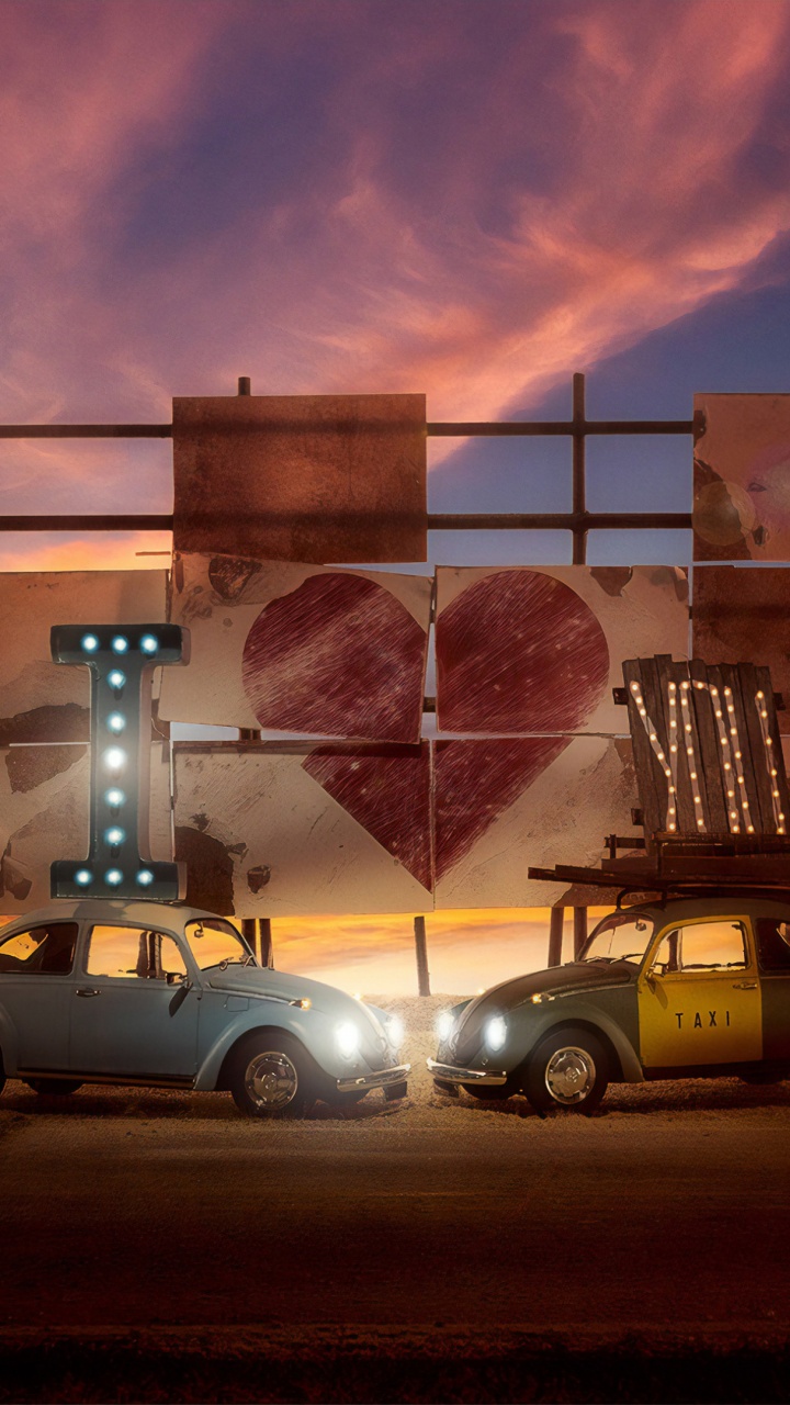 Volkswagen Beetle, Volkswagen New Beetle, Volkswagen, Volkswagen Passat, Cars. Wallpaper in 720x1280 Resolution