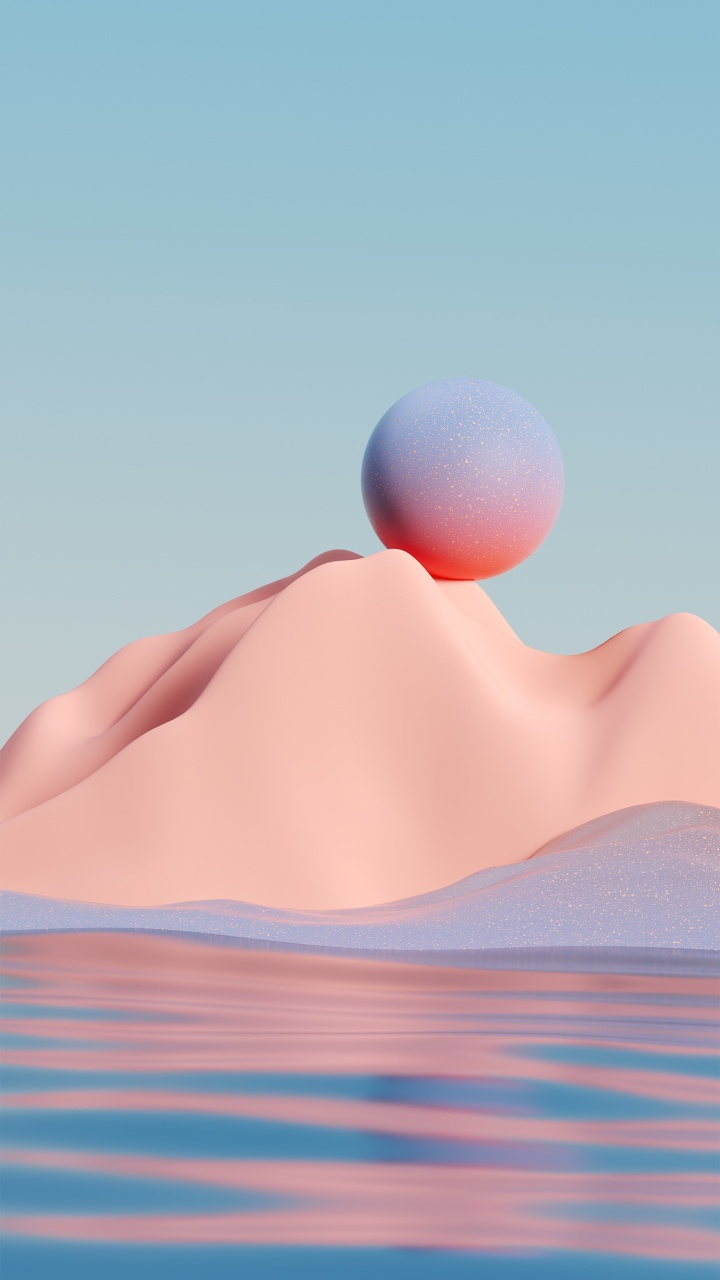 Oppo A17, OPPO, Coloros, Oppo Encuentra x3 Pro 5g, Rosa. Wallpaper in 720x1280 Resolution