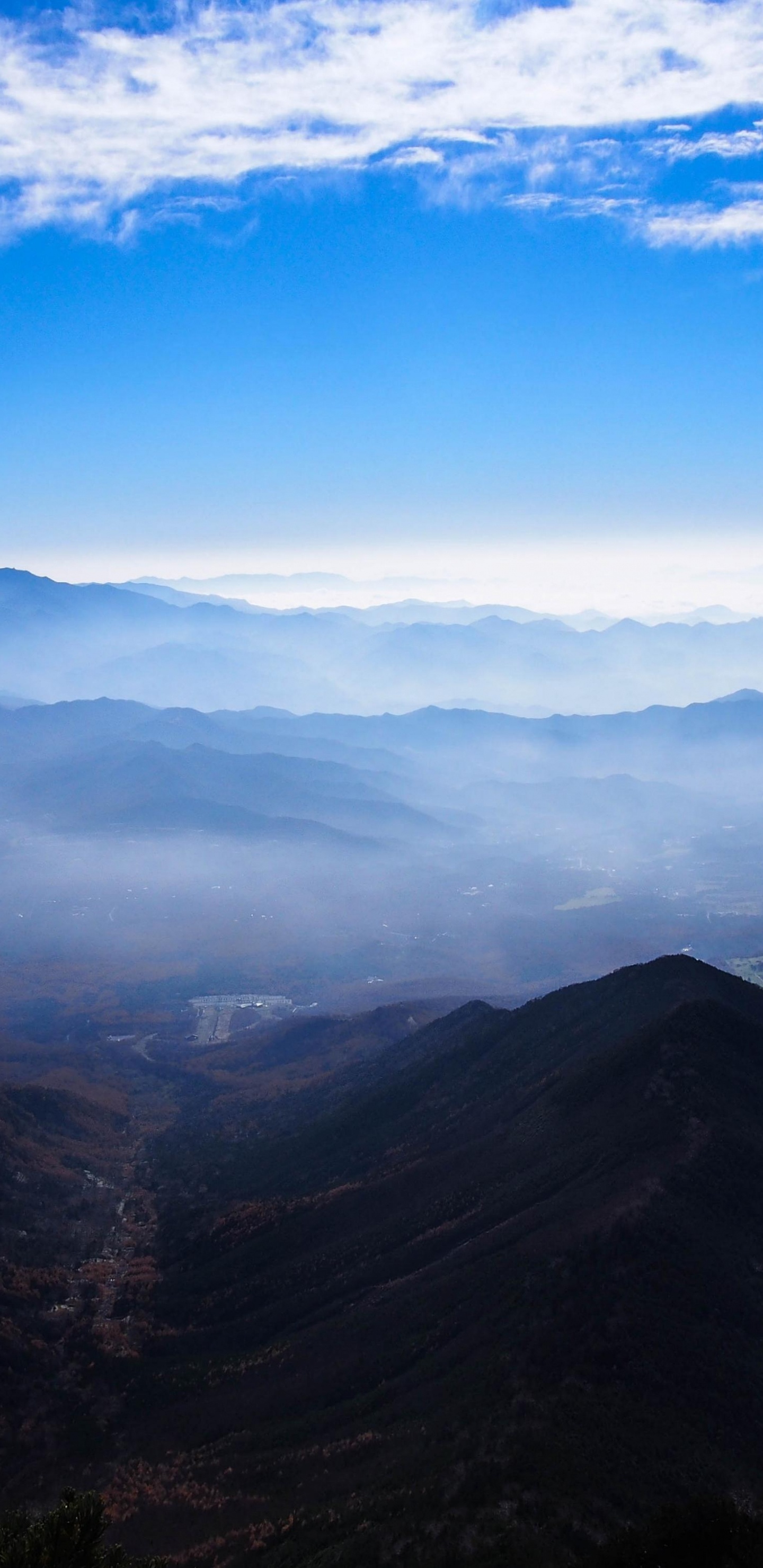 Mount Fuji, Mountain Range, Mountain, Ridge, Mountainous Landforms. Wallpaper in 1440x2960 Resolution