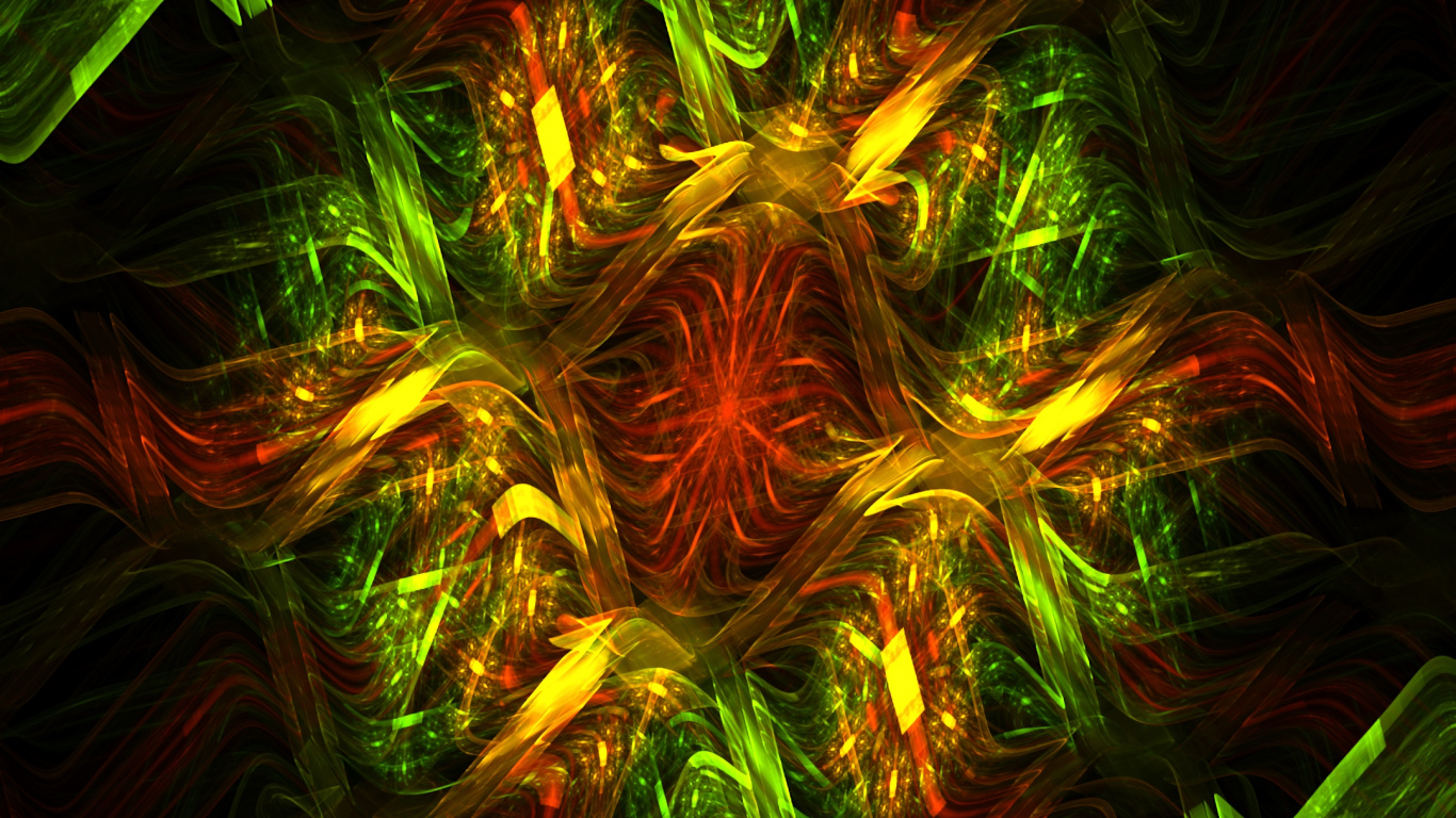 Feux Rouges Verts et Jaunes. Wallpaper in 1366x768 Resolution