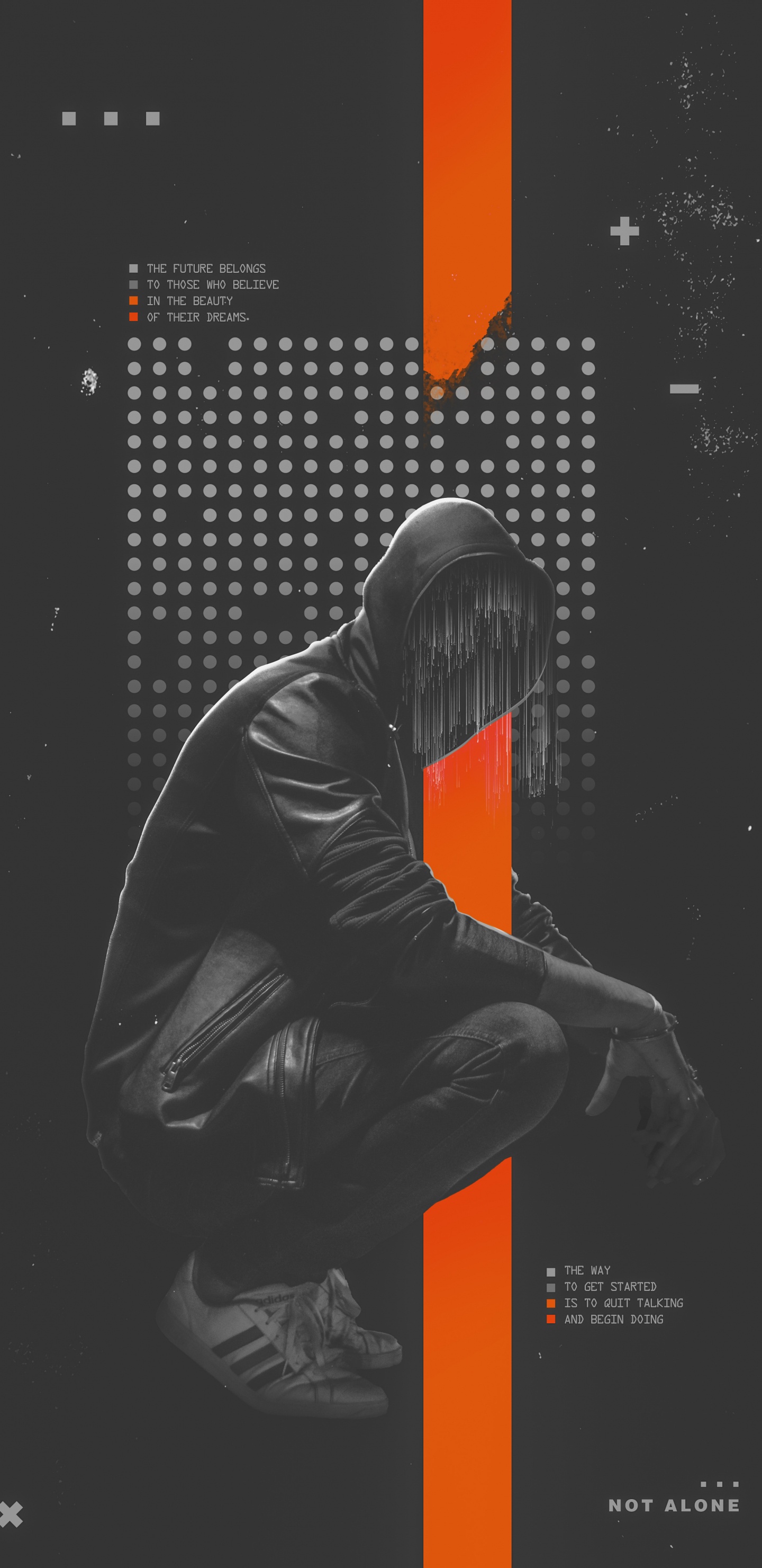 Affiche, IOS, Manche, Art, Obscurité. Wallpaper in 1440x2960 Resolution