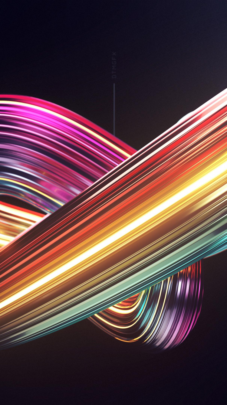 Luz Azul y Violeta en Fotografía de Lapso de Tiempo.. Wallpaper in 750x1334 Resolution