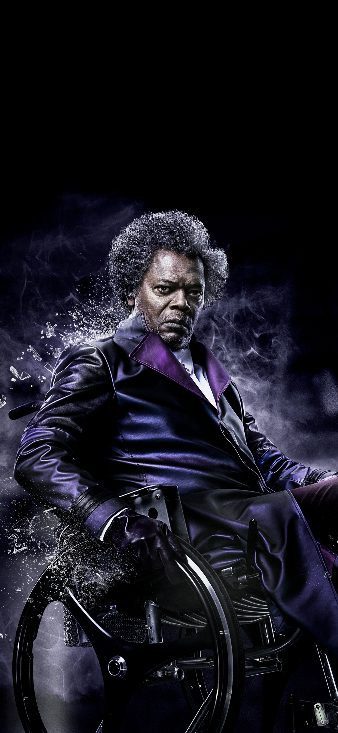 黑色的, 紫色的, 性能, 午夜, 小姐 壁纸 1125x2436 允许