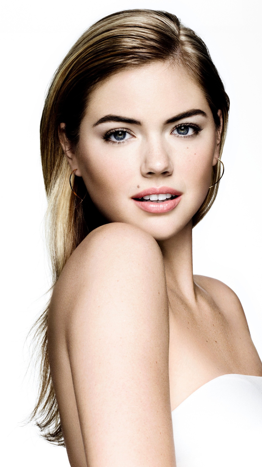 Kate Upton, Piel, Las Pestañas, Quijada, Gesto. Wallpaper in 1080x1920 Resolution