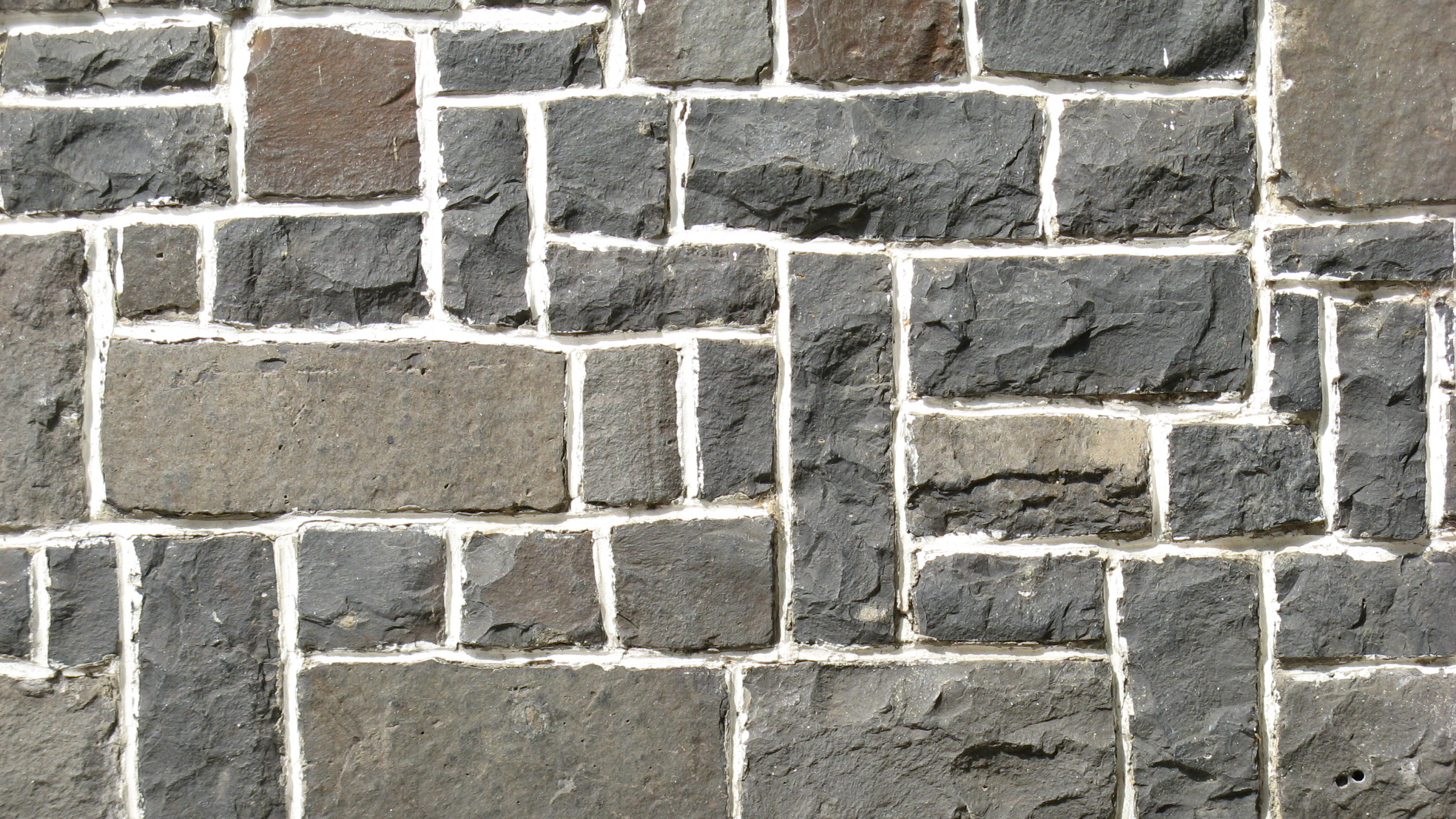 Pared de Ladrillo Marrón y Gris. Wallpaper in 2560x1440 Resolution