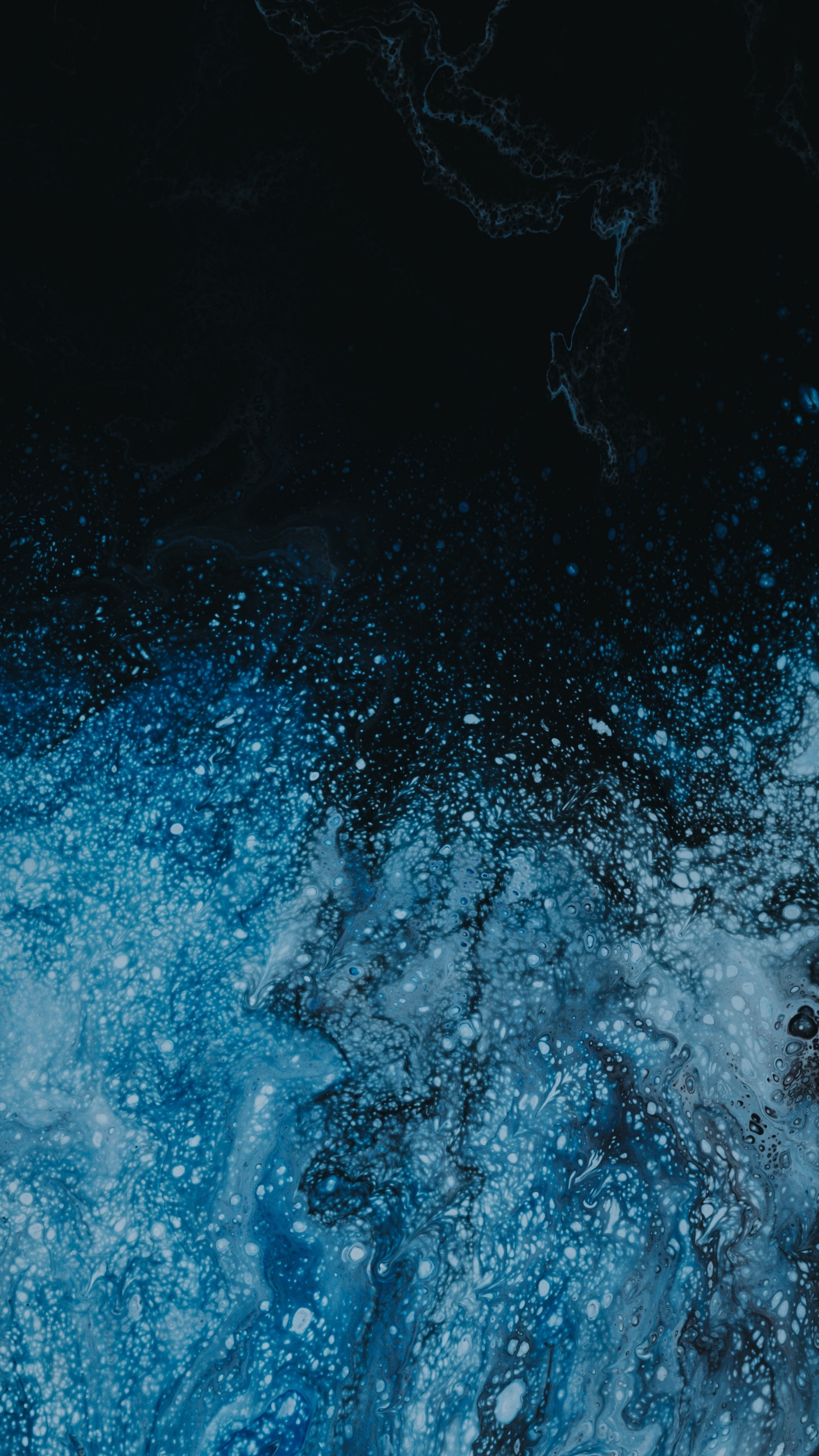 气氛, 水上, Azure, 电蓝色的, 空间 壁纸 1440x2560 允许