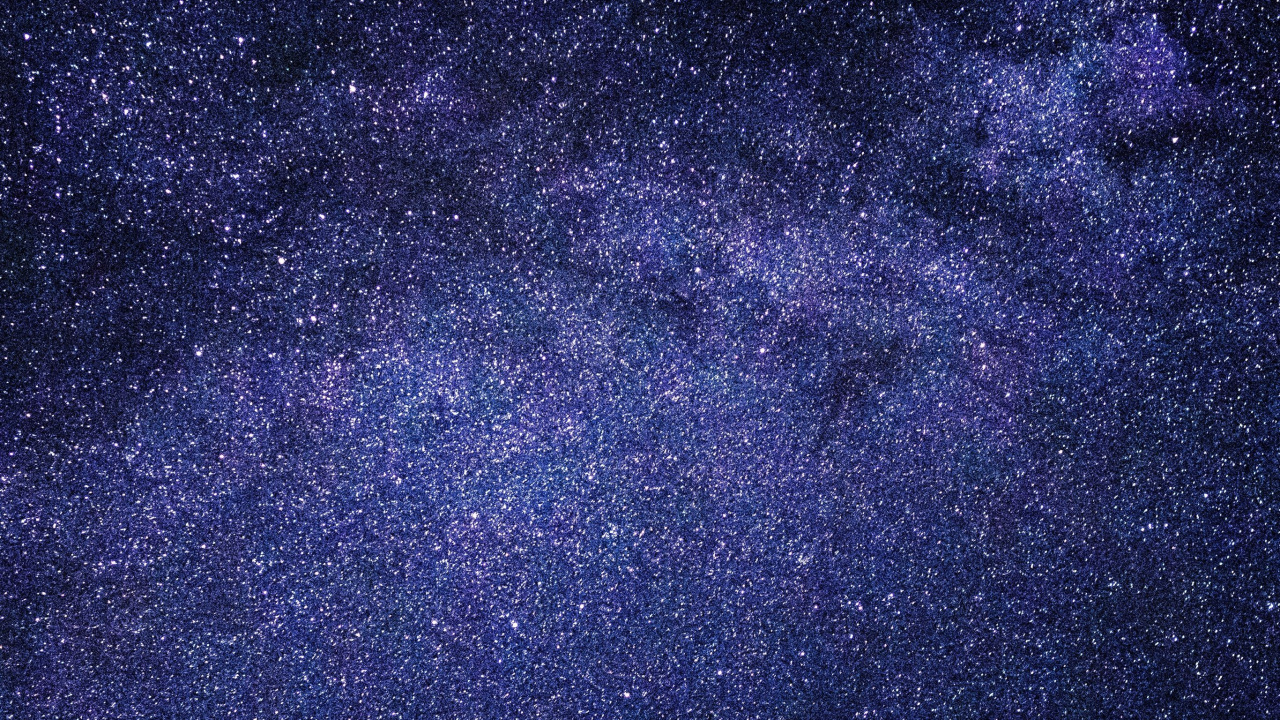 Noche Estrellada Azul y Negra. Wallpaper in 1280x720 Resolution