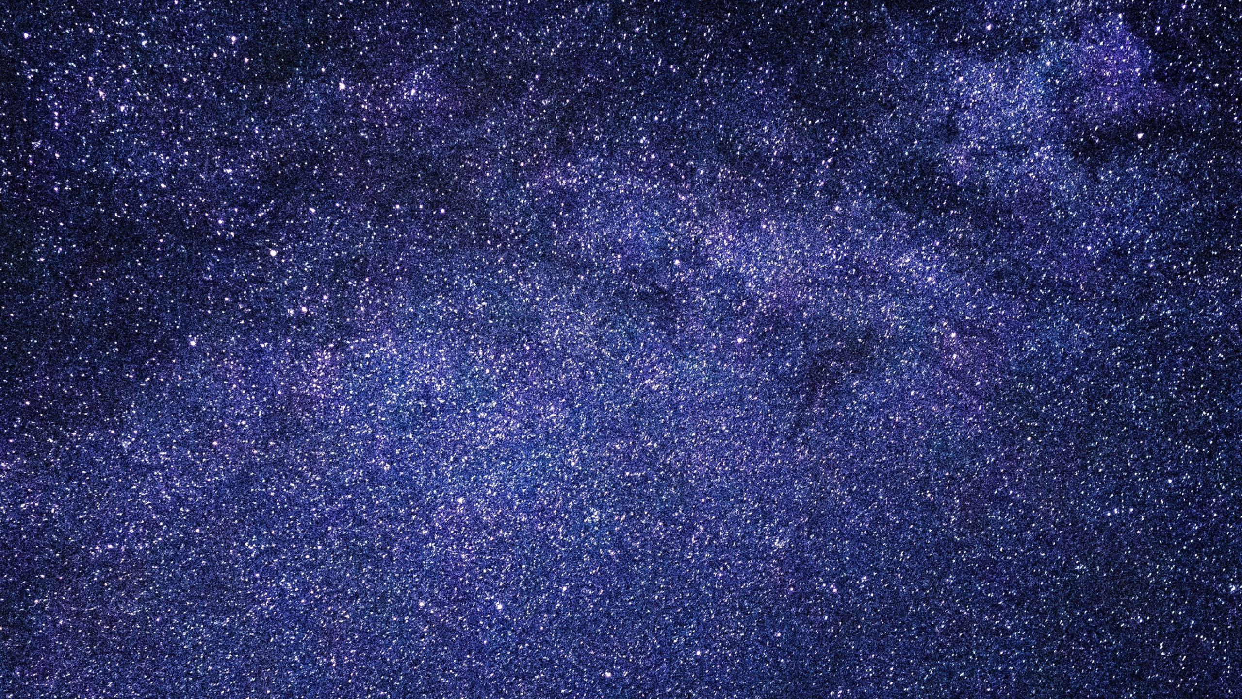 Noche Estrellada Azul y Negra. Wallpaper in 2560x1440 Resolution