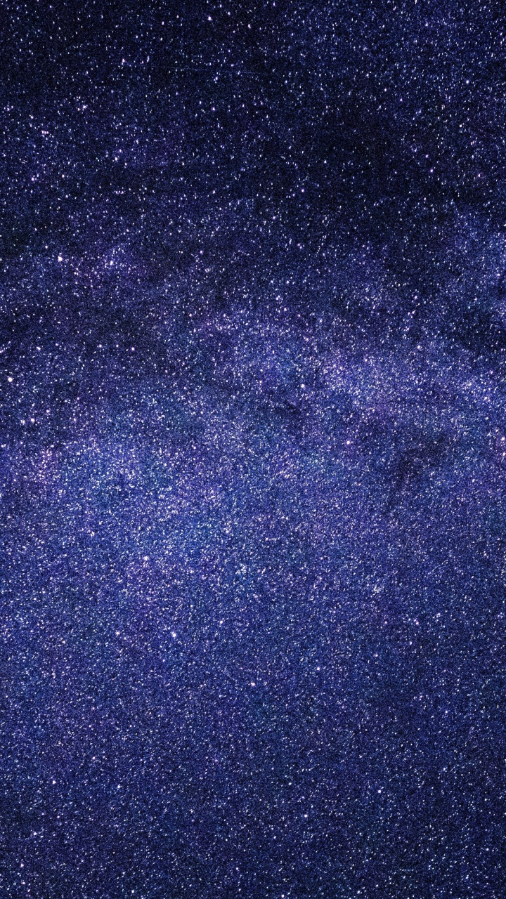 Blaue Und Schwarze Sternennacht. Wallpaper in 720x1280 Resolution