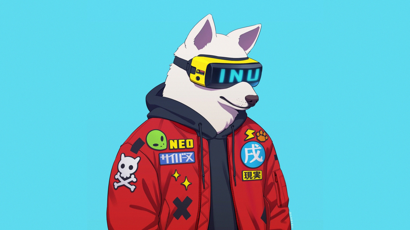 艺术, 卡通, 庞克, 虚构的人物 壁纸 1366x768 允许