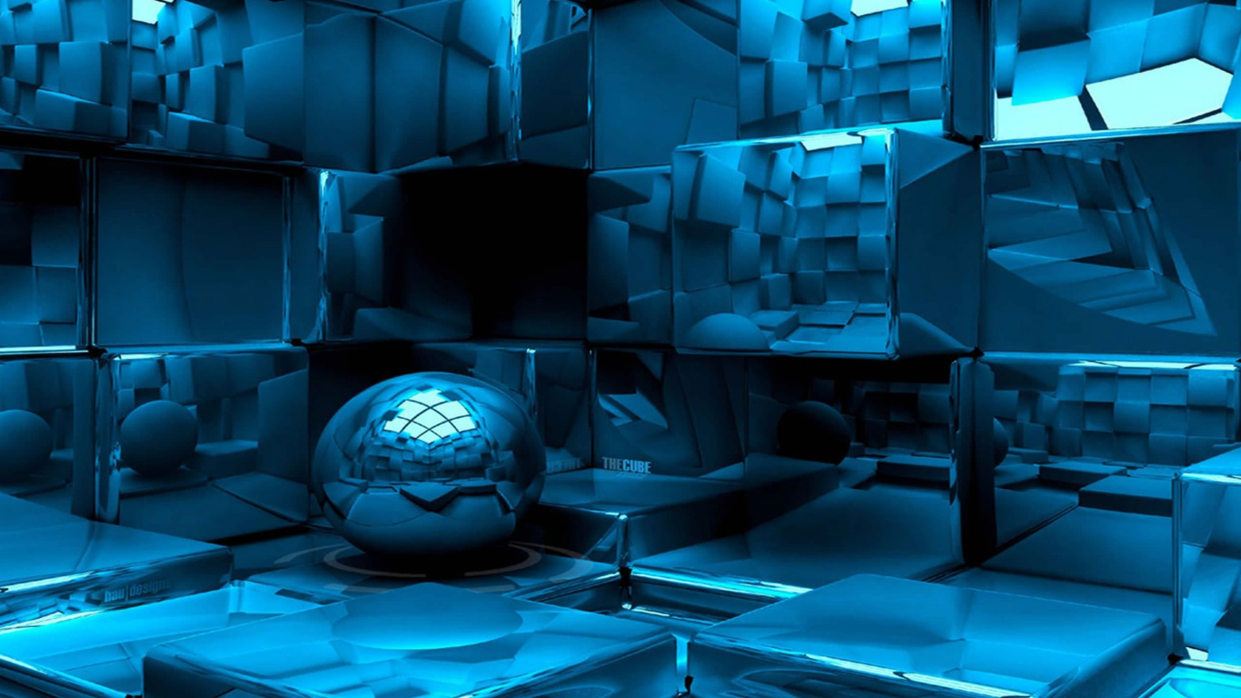 空间, 艺术, 光, 对称, 创造性的艺术 壁纸 1366x768 允许