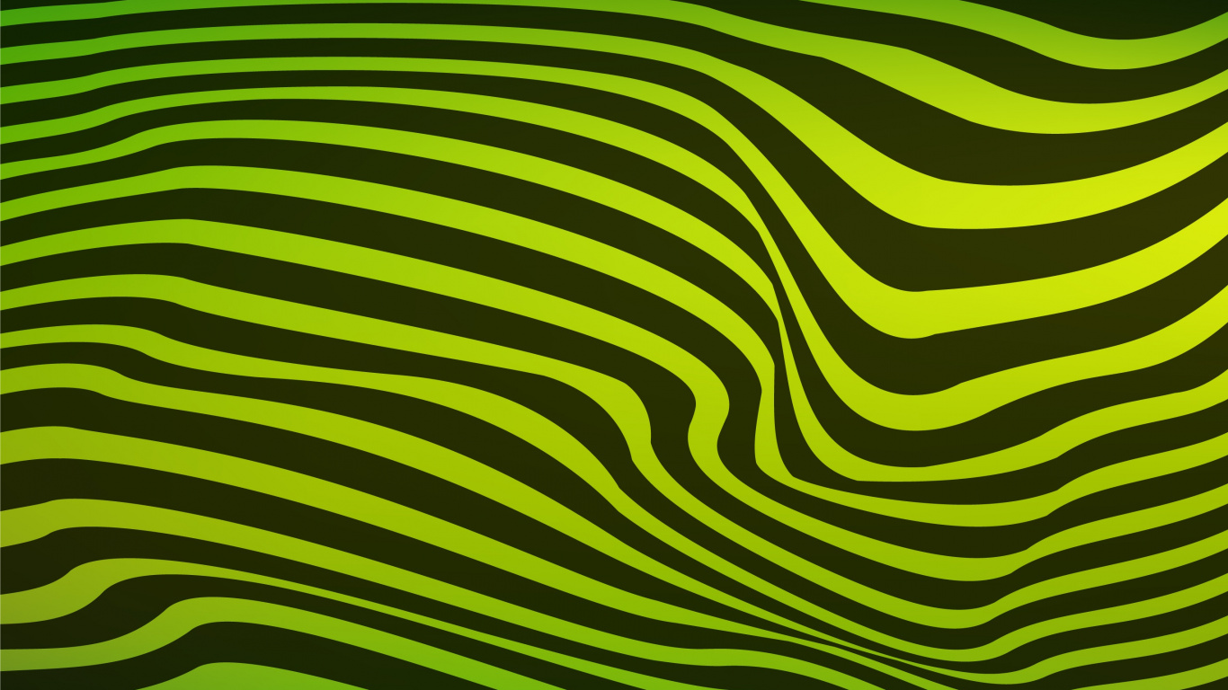 Grün-schwarz Gestreiftes Textil. Wallpaper in 1366x768 Resolution