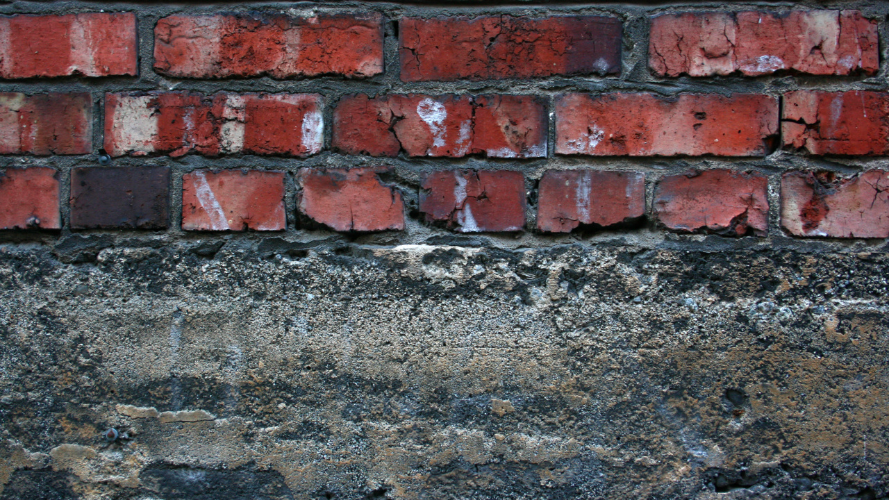 Brown and Gray Brick Wall. Wallpaper in 1280x720 Resolution