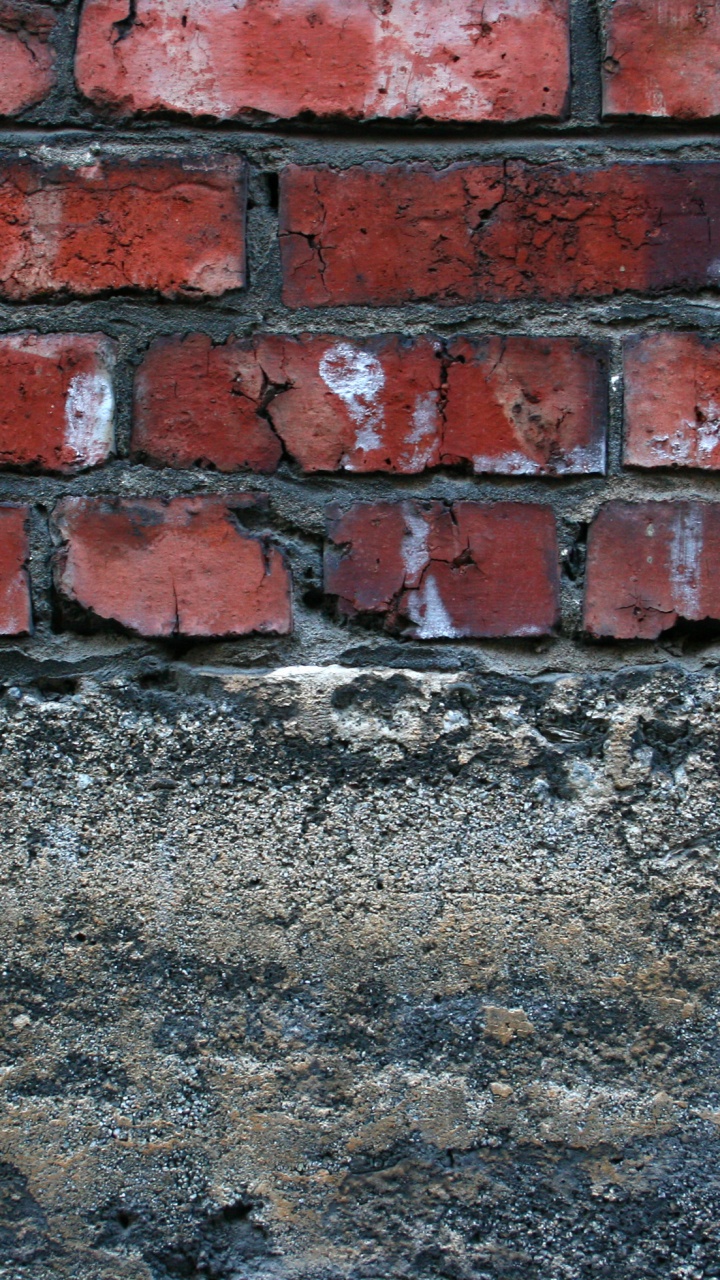 Brown and Gray Brick Wall. Wallpaper in 720x1280 Resolution
