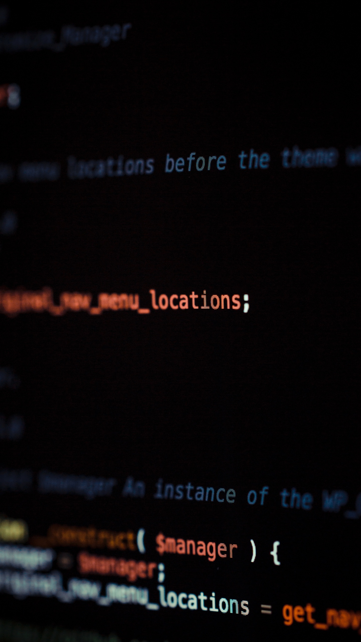 Text. Wallpaper in 1440x2560 Resolution