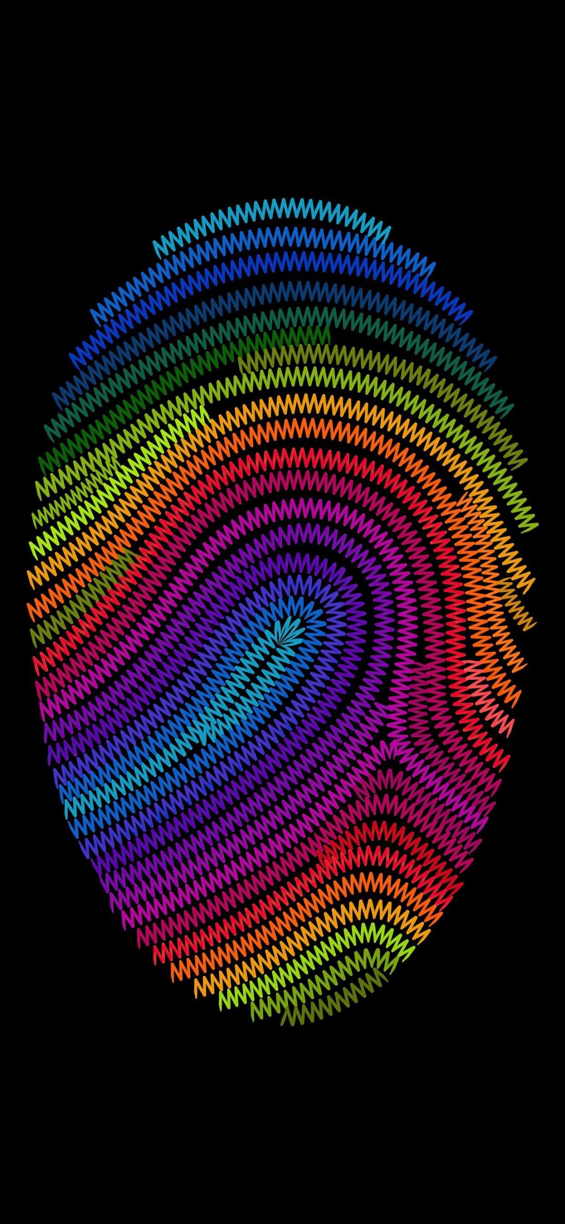 矢量图形, 色彩, 圆圈, 品红色, 艺术 壁纸 1125x2436 允许