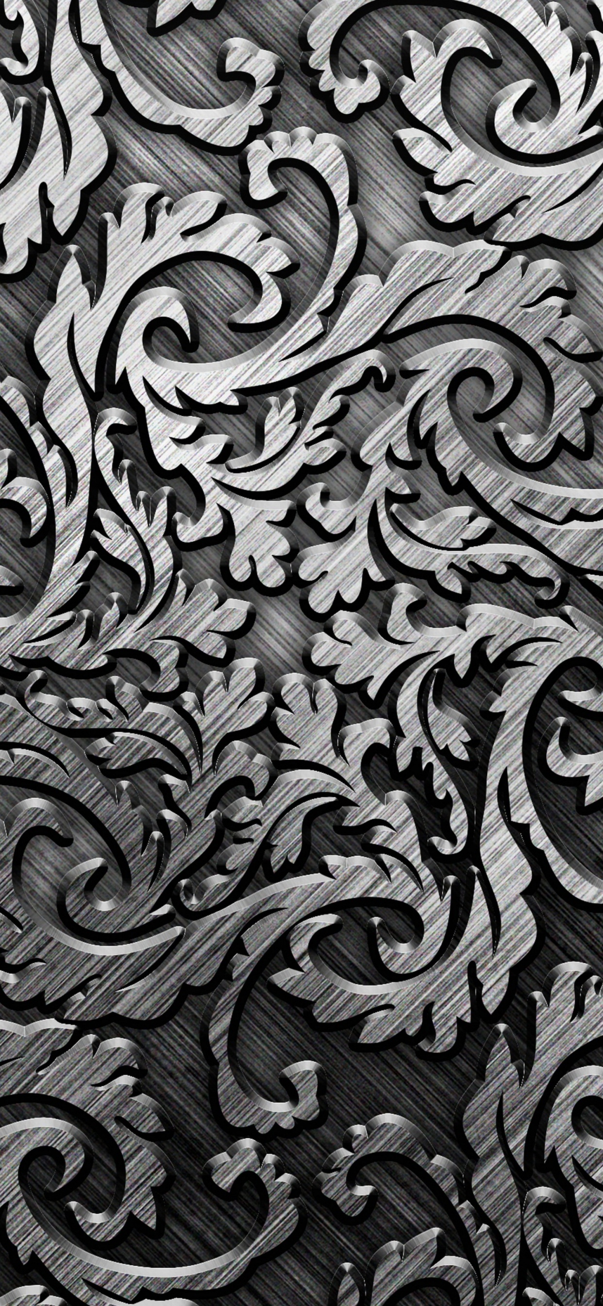 Black and White Zebra Pattern. Wallpaper in 1242x2688 Resolution