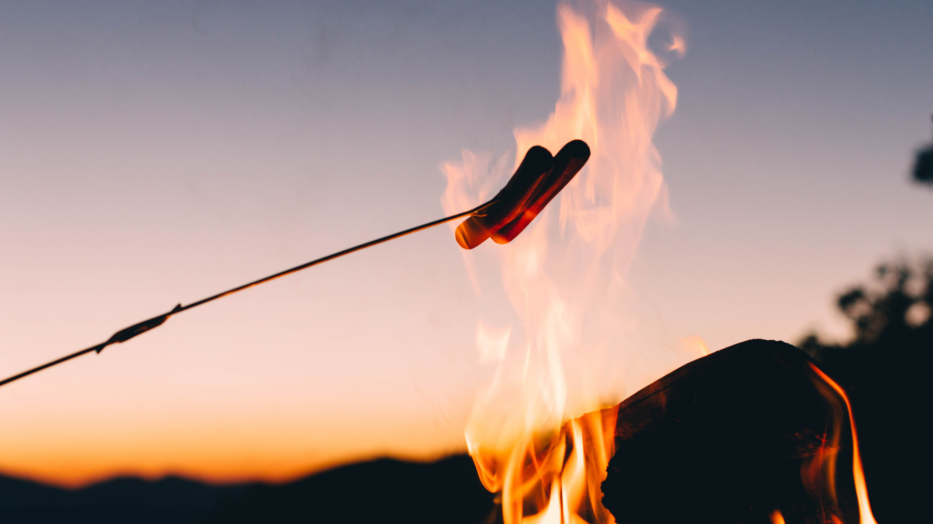 Fuego en Palo Con Fuego. Wallpaper in 1920x1080 Resolution