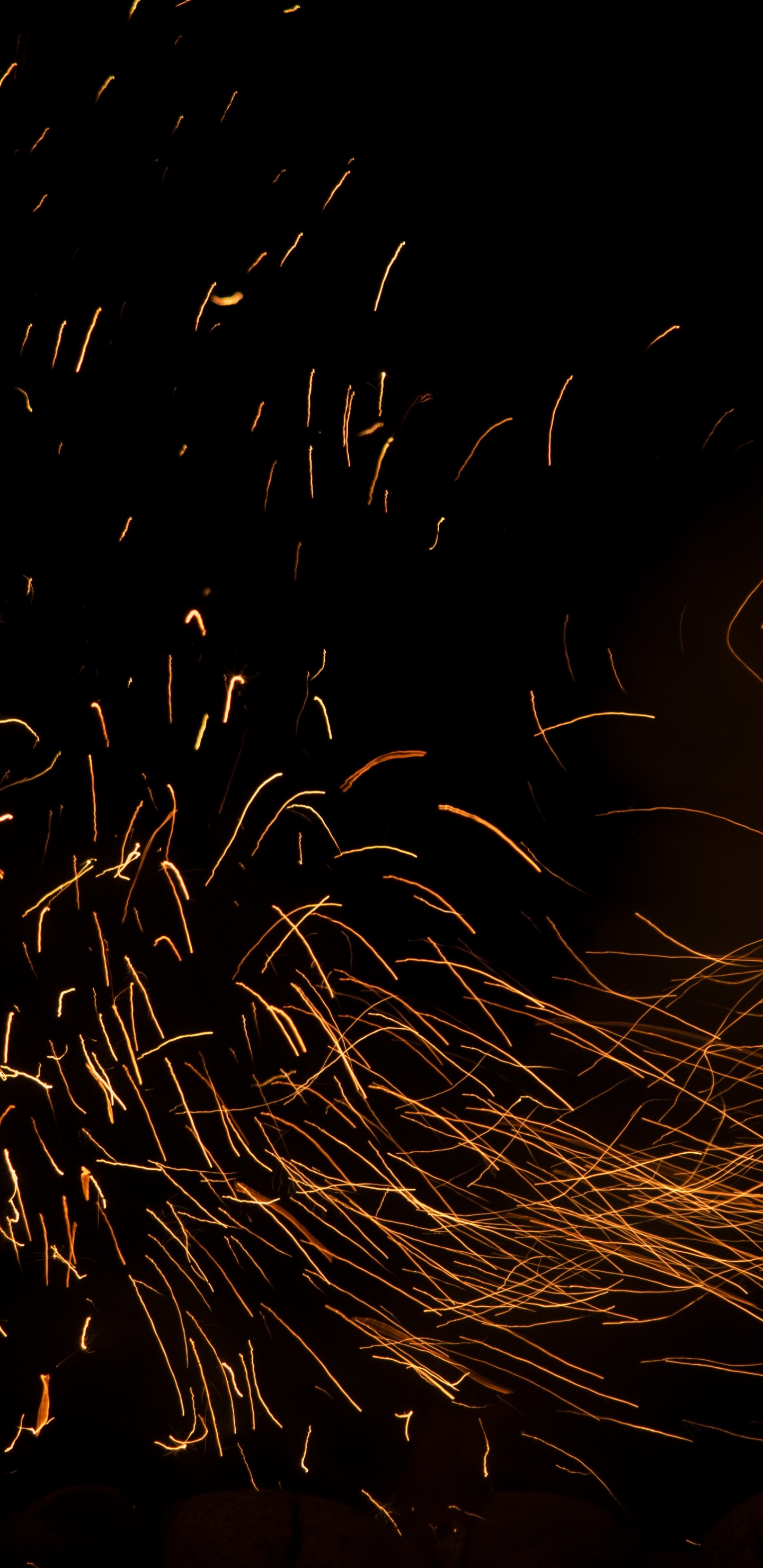 Photographie de Laine D'acier de Feux D'artifice. Wallpaper in 1440x2960 Resolution