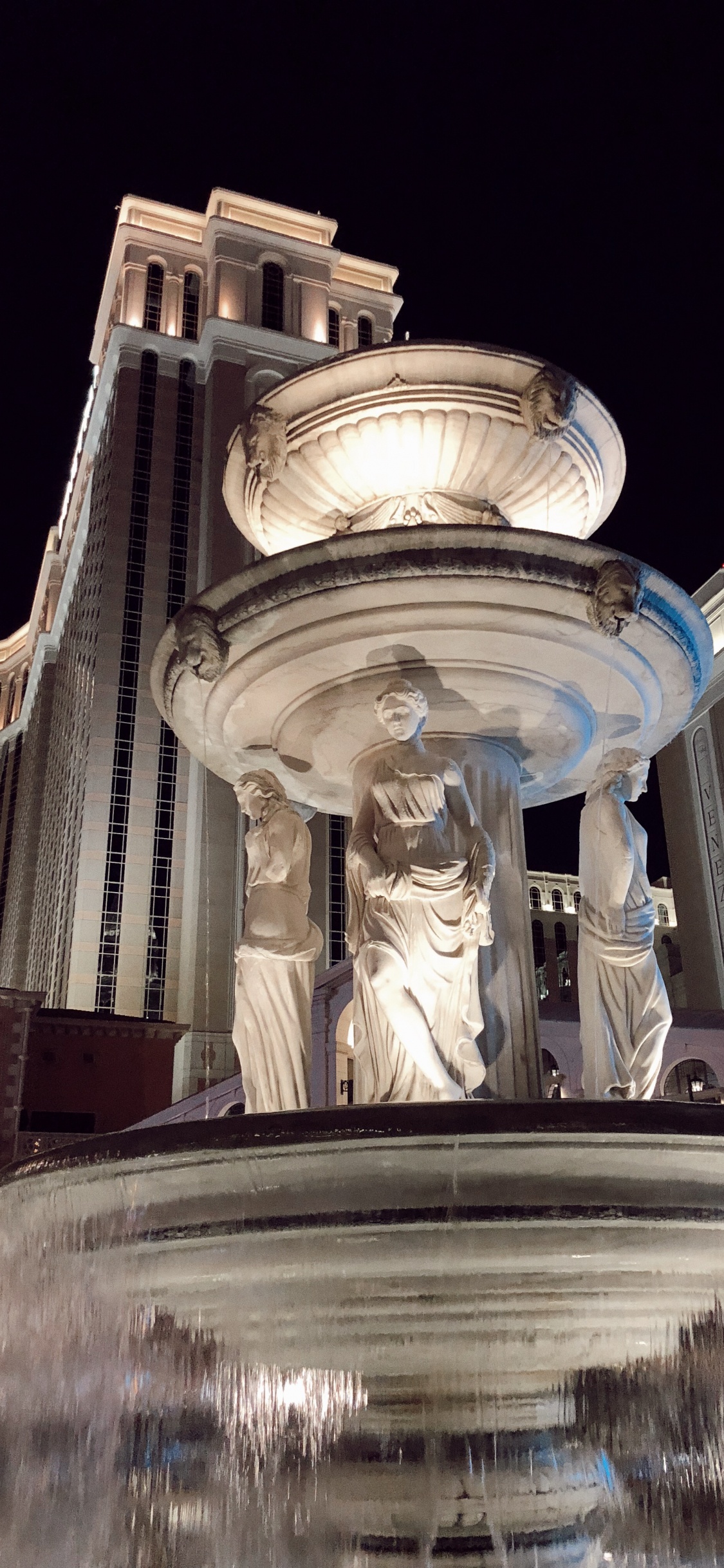 Las Vegas, Usa, The Venetian, The Venetian Las Vegas, Water. Wallpaper in 1125x2436 Resolution