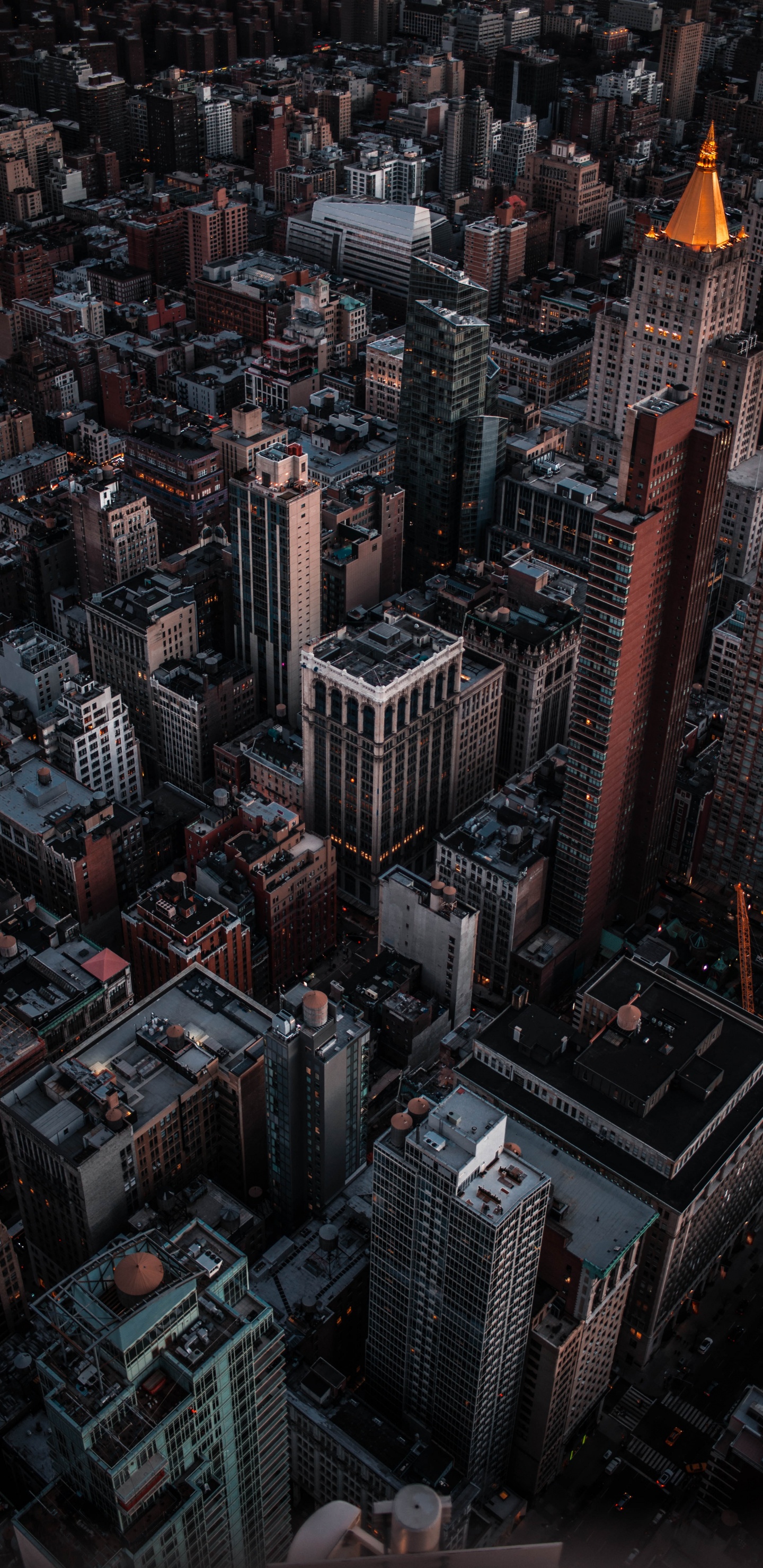 Aerial View of City Buildings During Daytime. Wallpaper in 1440x2960 Resolution