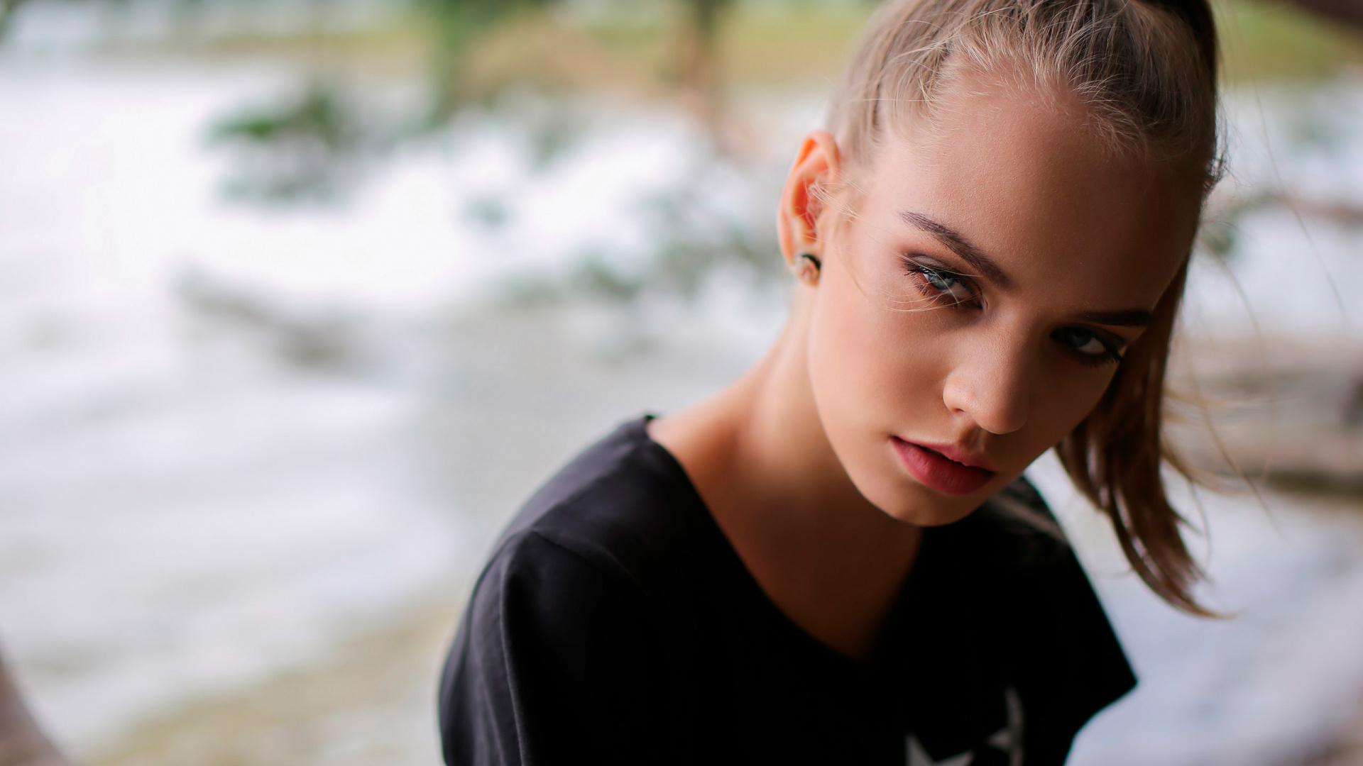 Blond, Face, Cheveu, Beauté, Coiffure. Wallpaper in 1920x1080 Resolution