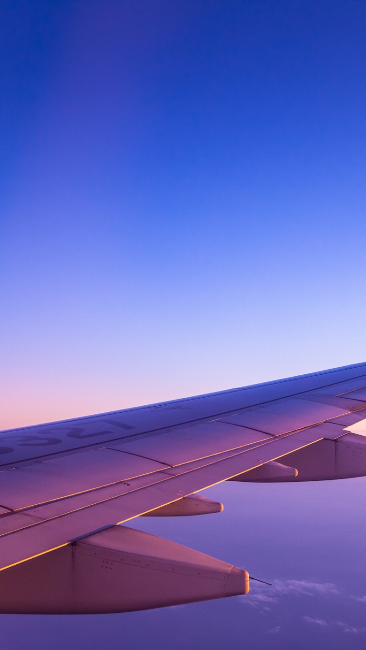 航空, 翼, 航空公司, 空中旅行, 航空航天工程 壁纸 720x1280 允许