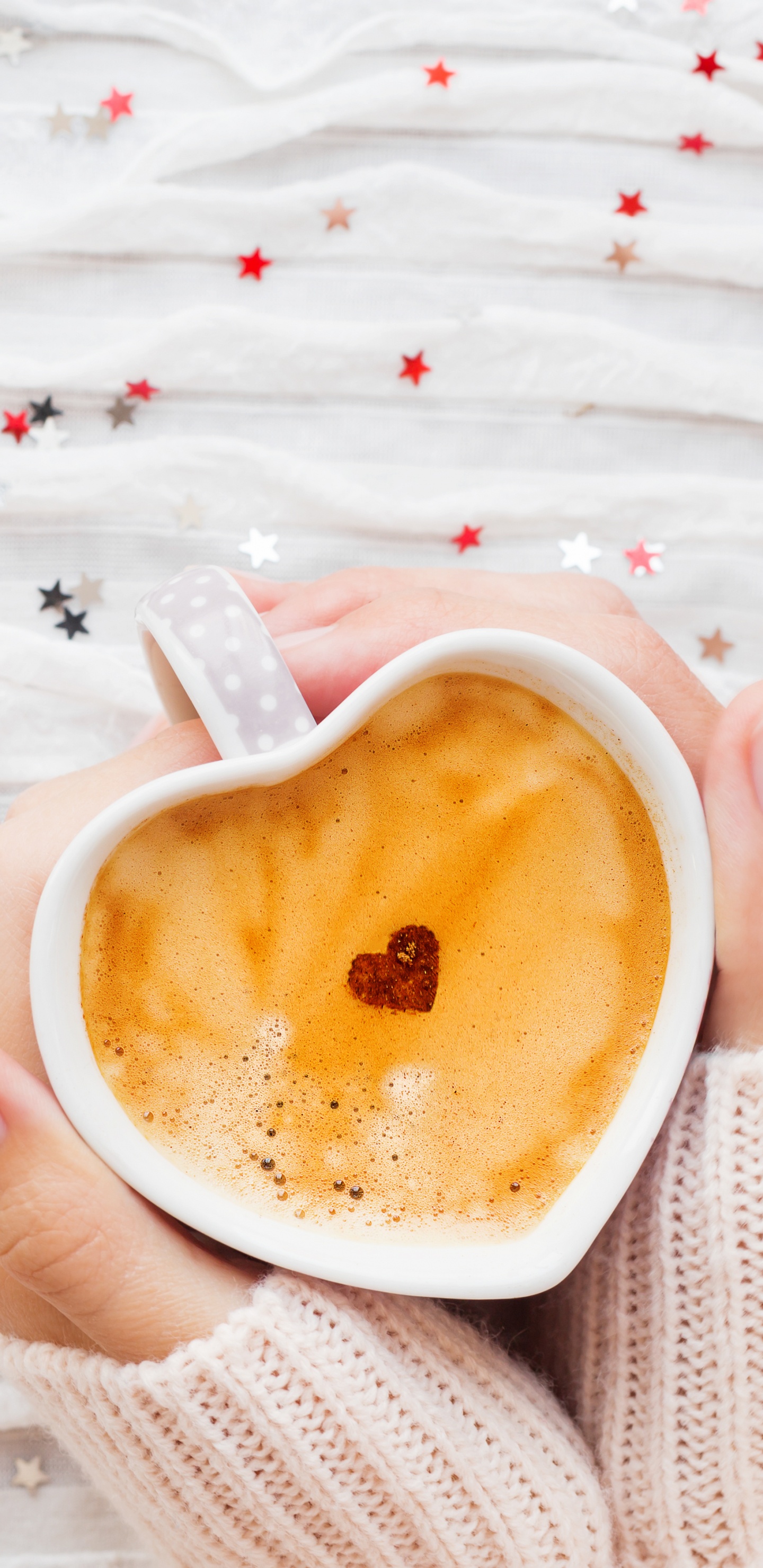 Tasse à Café, Aliment, Cœur, Plat, Plats. Wallpaper in 1440x2960 Resolution