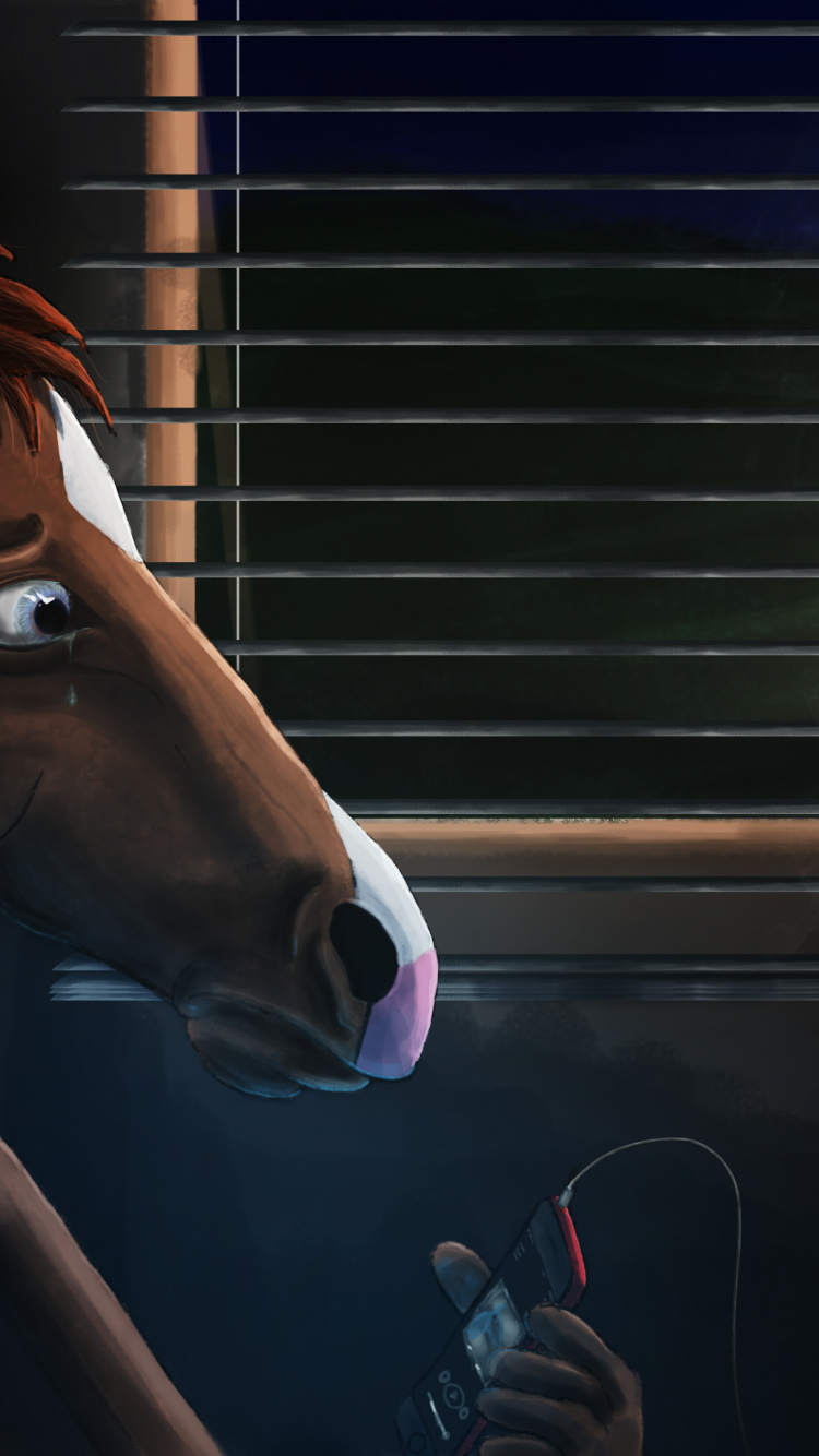 Frau im Blauen Tanktop Mit Weißer Plastikflasche. Wallpaper in 750x1334 Resolution