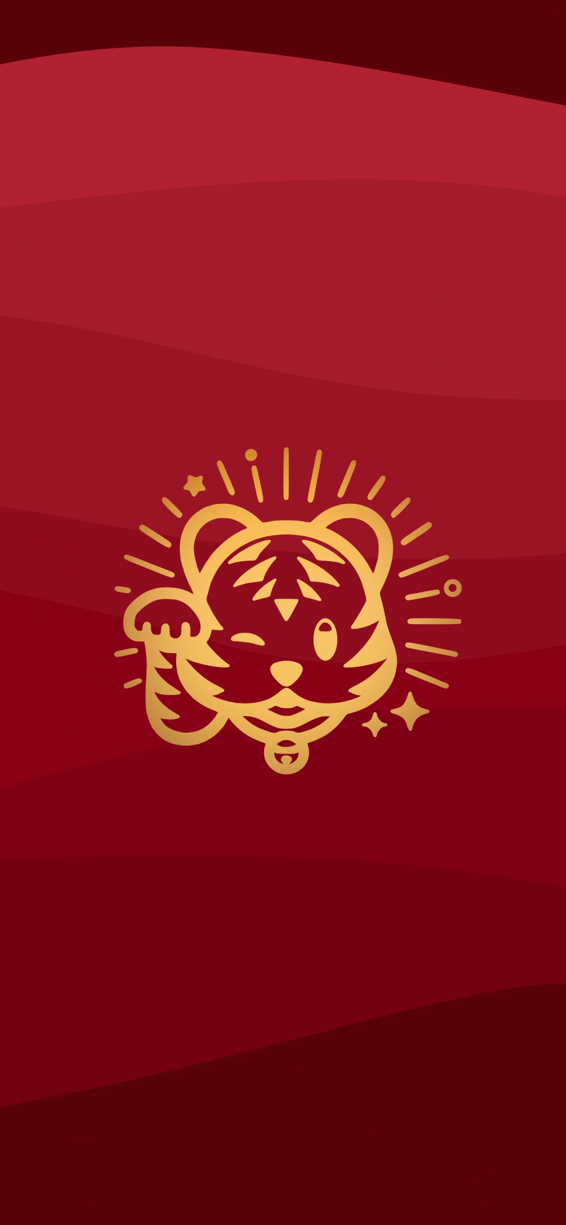 Apples, Tiger, Graphics, Orange, Amber. Wallpaper in 1125x2436 Resolution