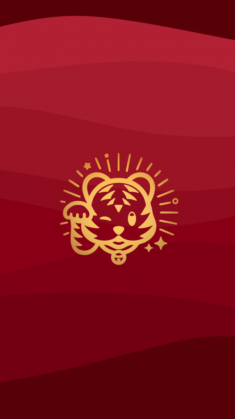 Manzana, Tigre, Gráficos, Naranja, Ambar. Wallpaper in 750x1334 Resolution