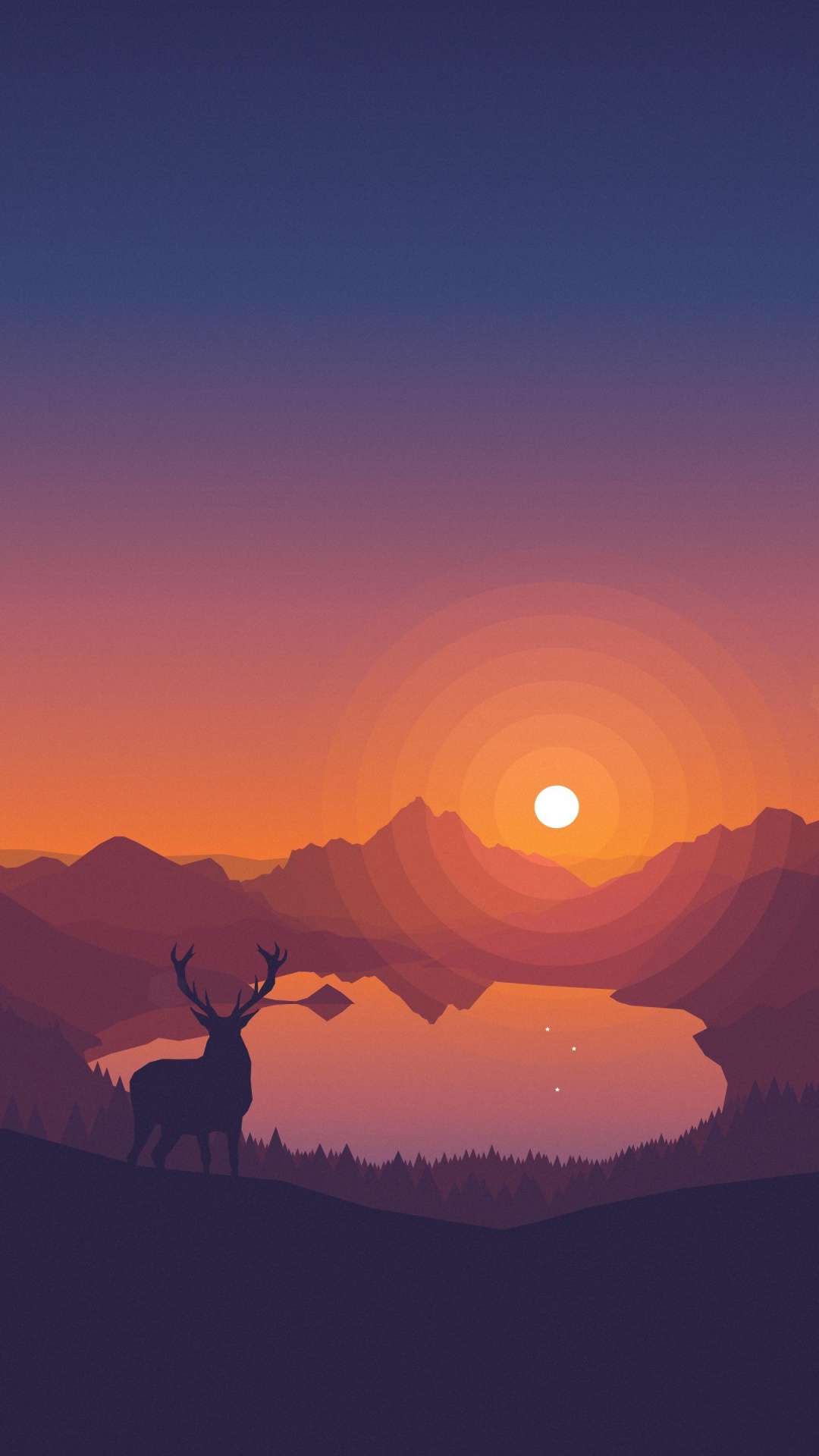 Silhouette Von Mann Und Frau, Die Bei Sonnenuntergang Auf Einem Hügel Stehen Hill. Wallpaper in 1080x1920 Resolution