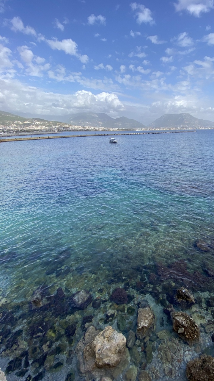 Kizilkule, Water, Cloud, Water Resources, Azure. Wallpaper in 720x1280 Resolution