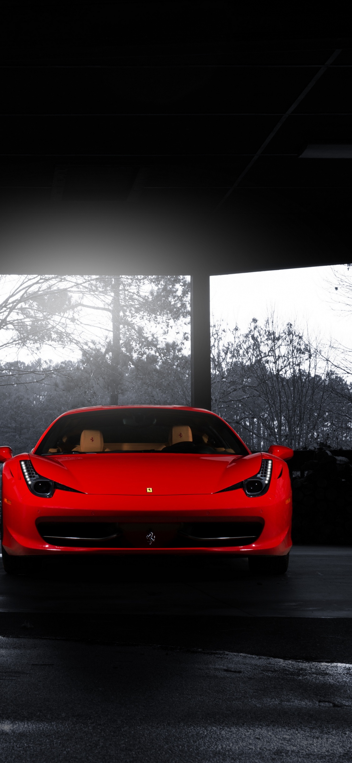 Ferrari, Ferrari 458, L'éclairage Automobile, Capuchon, Pare-chocs. Wallpaper in 1125x2436 Resolution