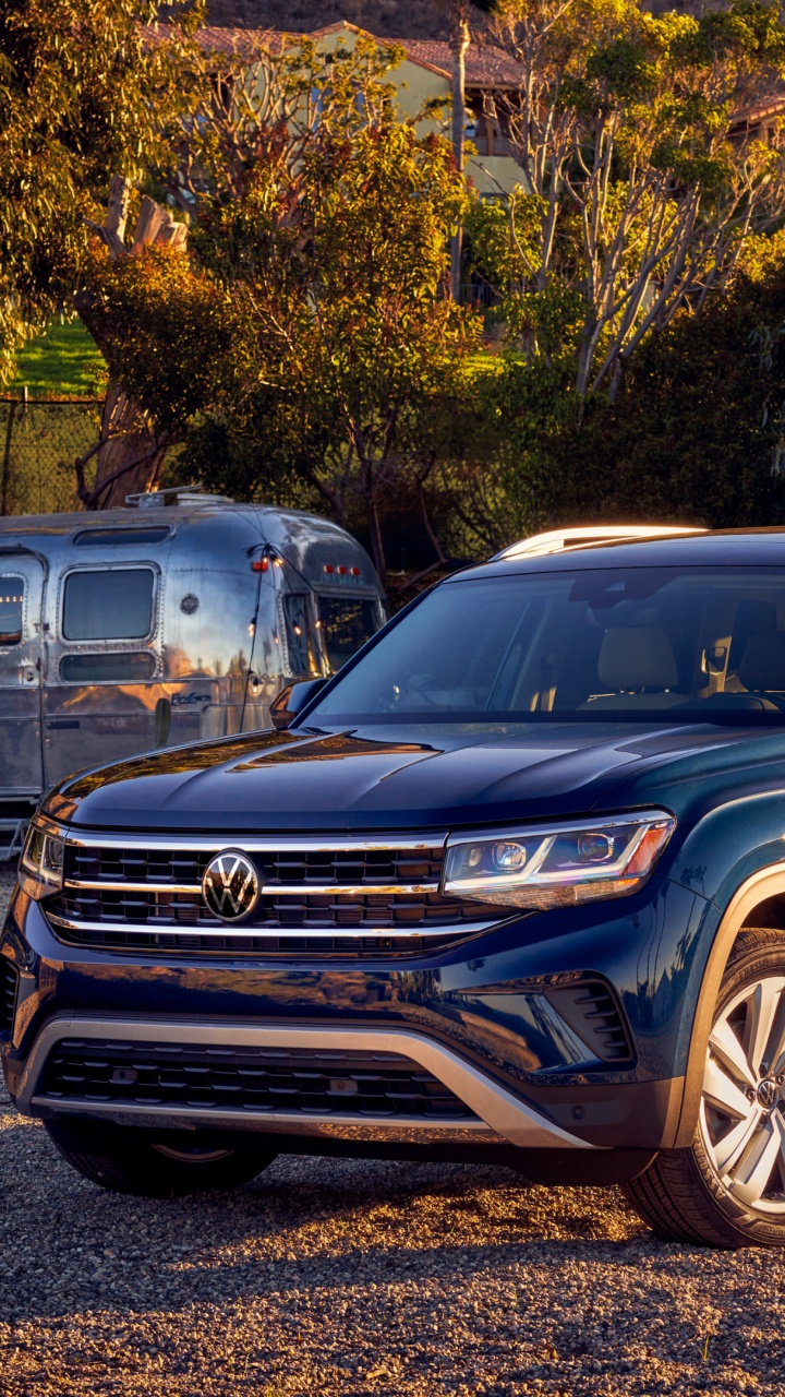 vw Atlas 2021, Volkswagen, Volkswagen Beetle, Car, Volkswagen Konzern. Wallpaper in 720x1280 Resolution