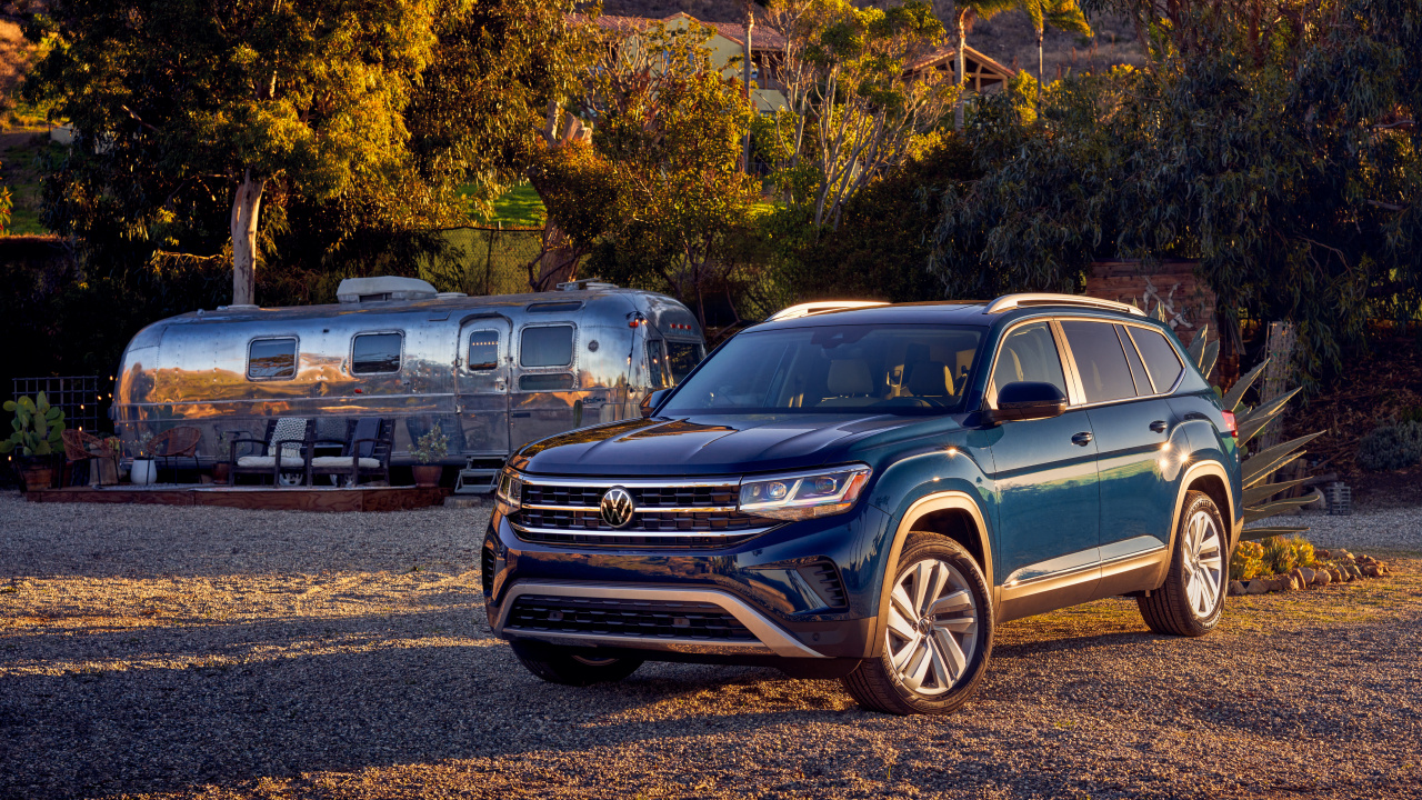 vw Atlas 2021, Volkswagen, Volkswagen Beetle, Cars, Volkswagen Group. Wallpaper in 1280x720 Resolution
