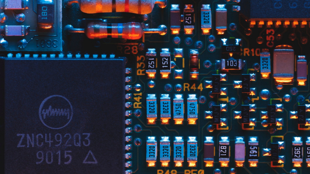 Electrónica, Placa de Circuito Impreso, Circuito Electrónico, Manzana, Programas de Hardware. Wallpaper in 1280x720 Resolution