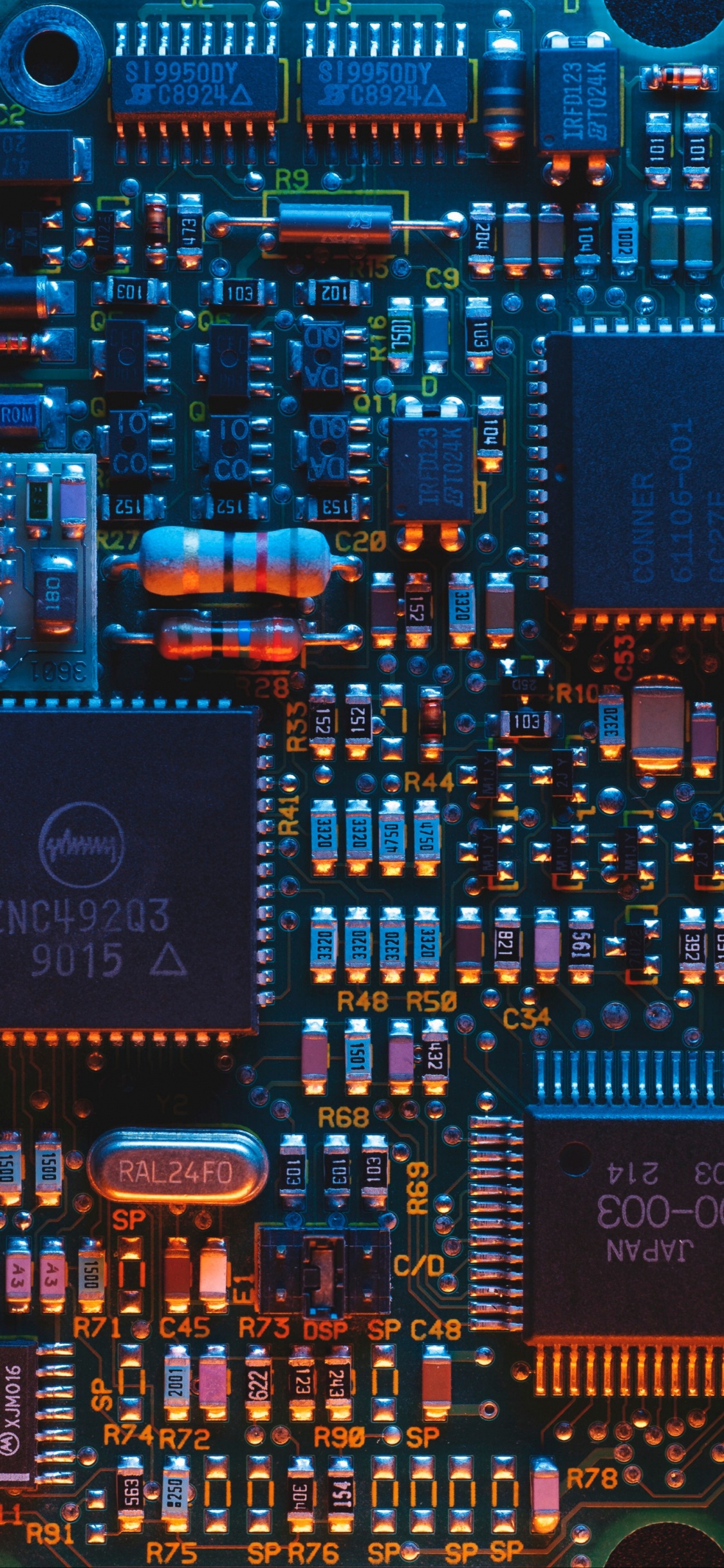 Electronics, Carte de Circuit Imprimé, Circuit Électronique, Apple, Programmes Matériels. Wallpaper in 1125x2436 Resolution