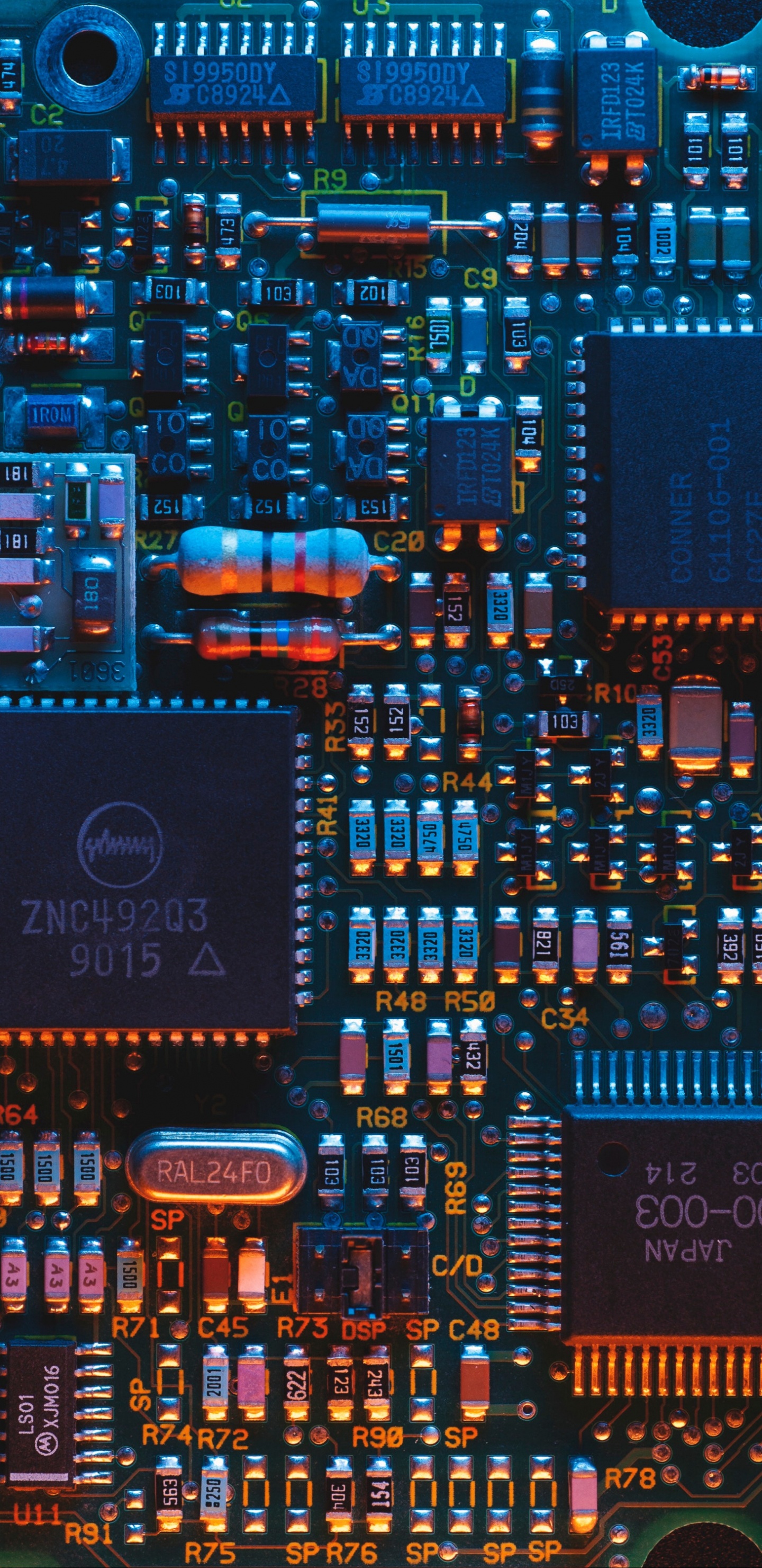 Electronics, Carte de Circuit Imprimé, Circuit Électronique, Apple, Programmes Matériels. Wallpaper in 1440x2960 Resolution