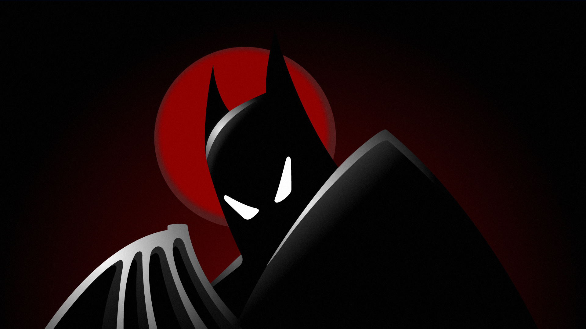 Ilustración de Logotipo Rojo y Negro. Wallpaper in 1920x1080 Resolution