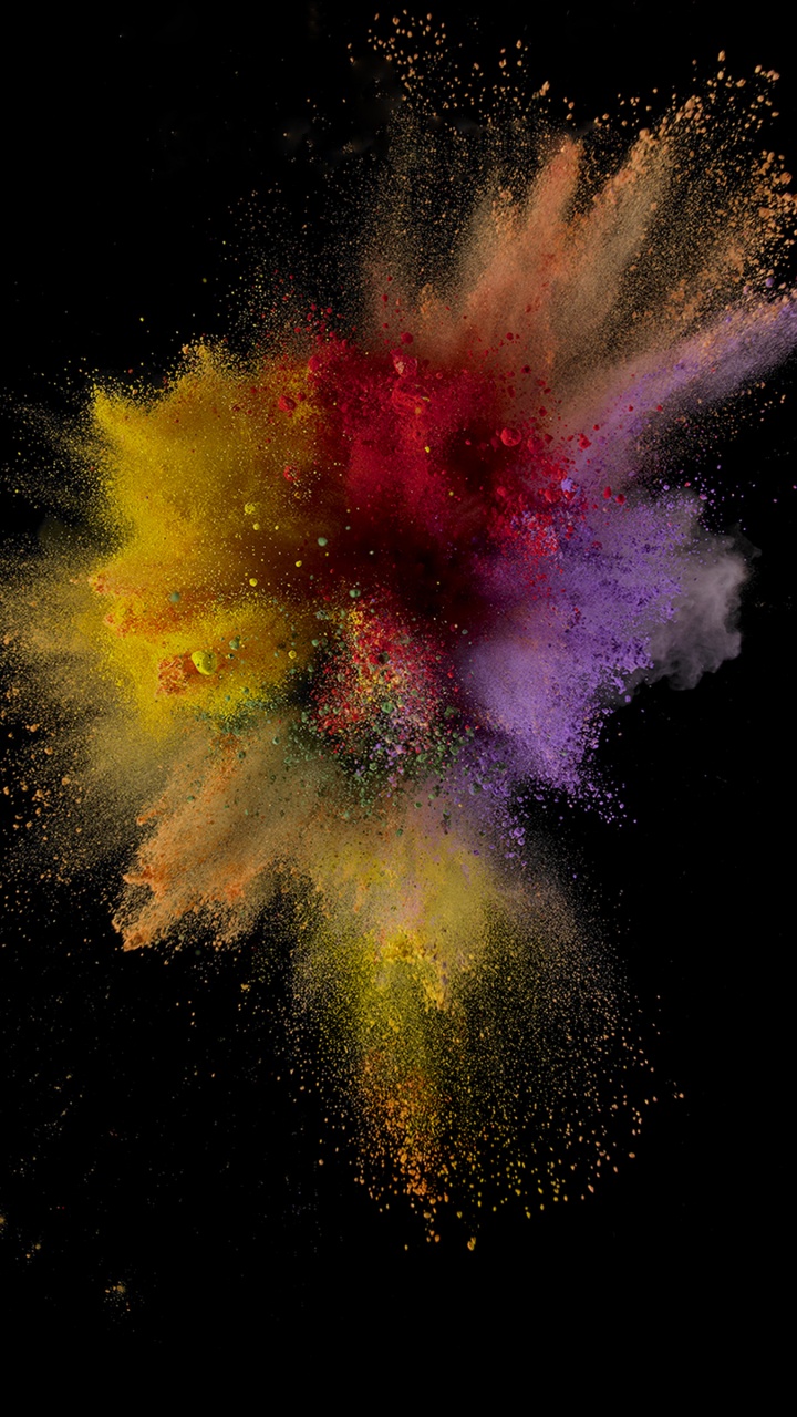 Poudre Jaune Vert et Rose. Wallpaper in 720x1280 Resolution