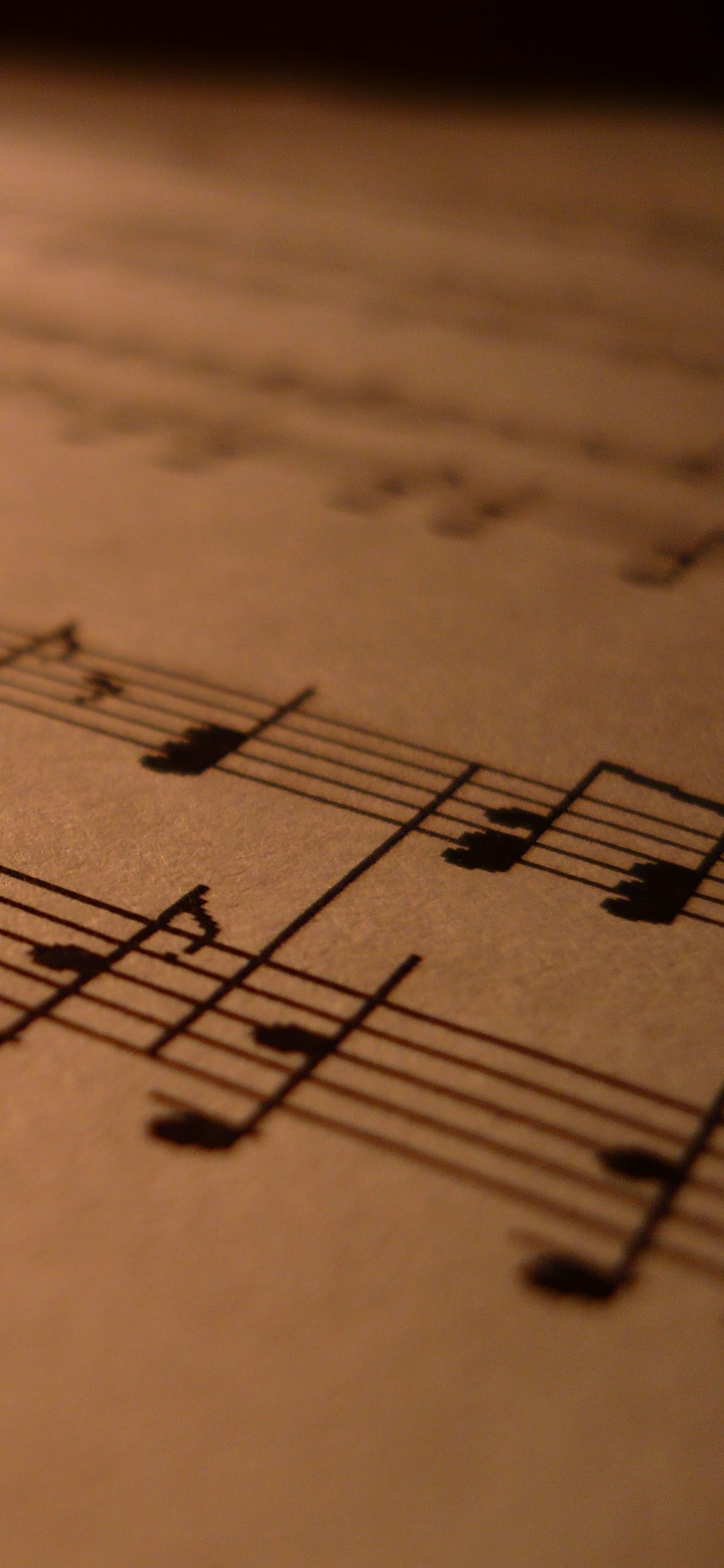 Feuille de Musique, Note de Musique, Texte, Écriture, Fermer. Wallpaper in 1125x2436 Resolution