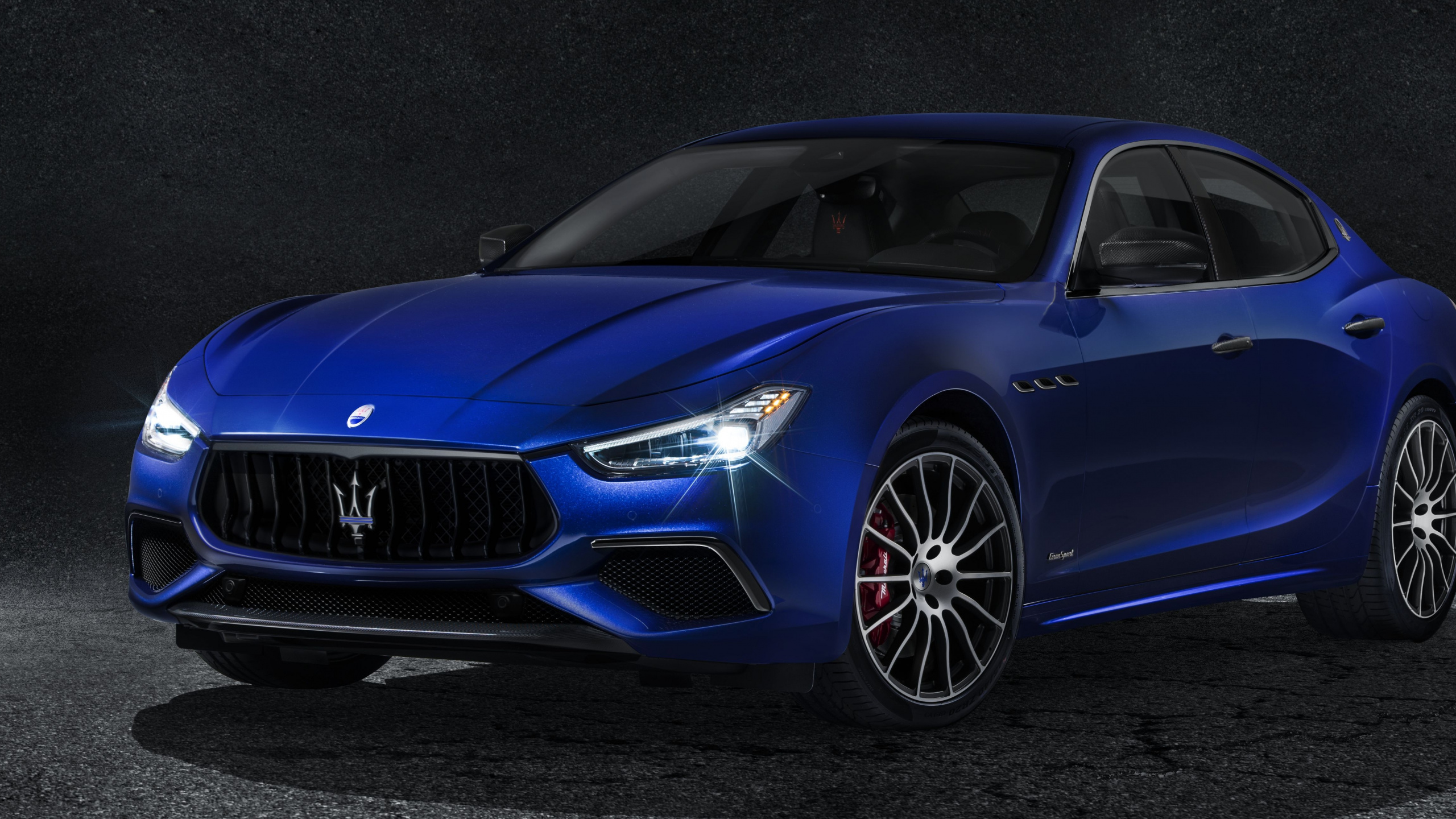 Blau Bmw m3 Coupe. Wallpaper in 2560x1440 Resolution